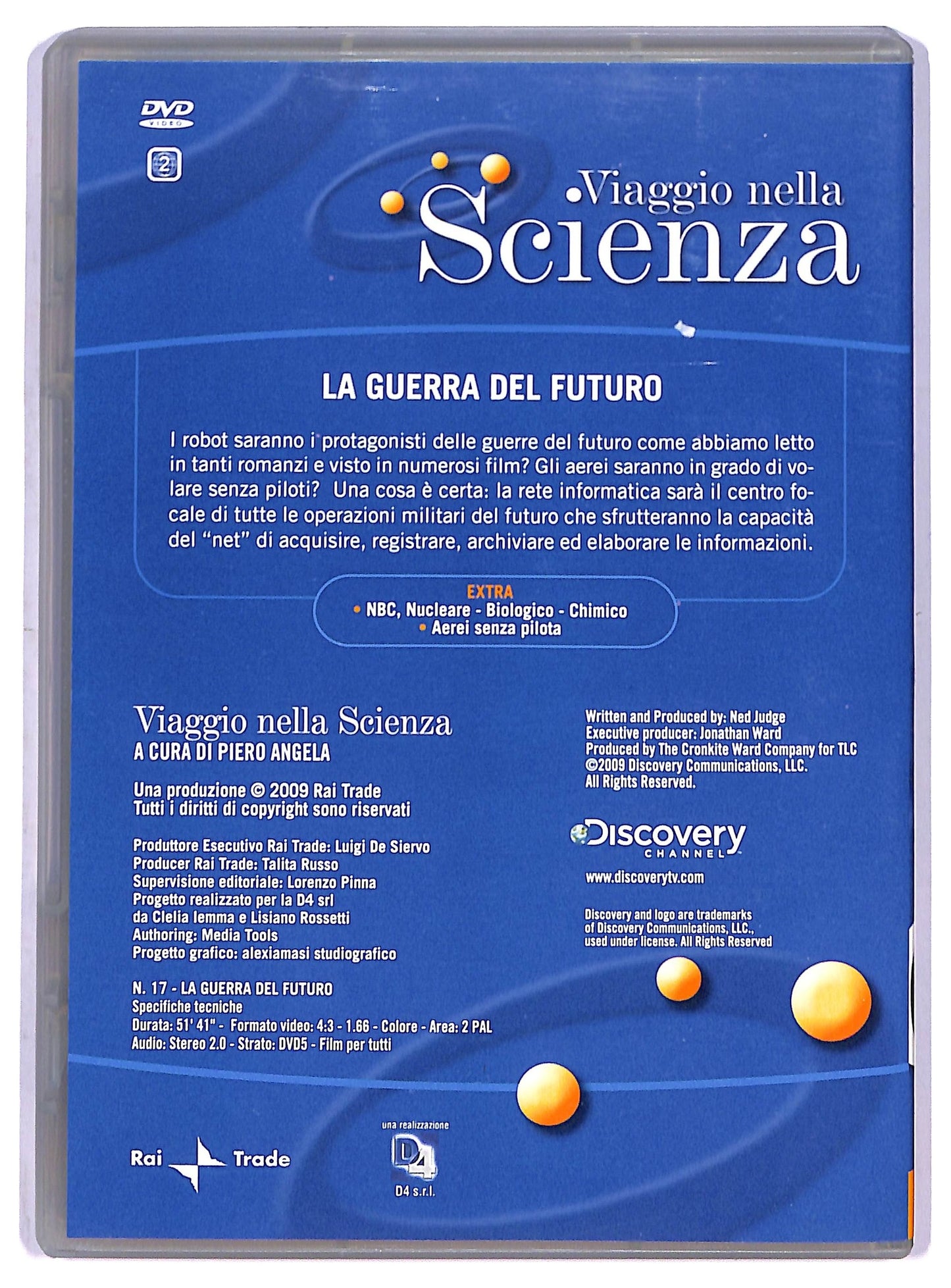 EBOND Viaggio nella scienza 17 - la guerra del futuro EDITORIALE DVD D802315