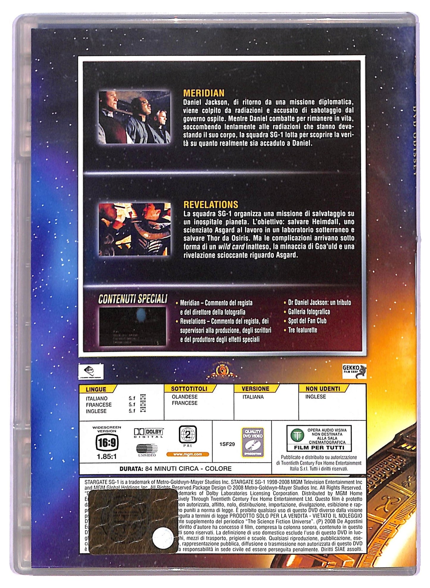 EBOND Stargate sg-1 file 110 - 111 EDITORIALE DVD D802321