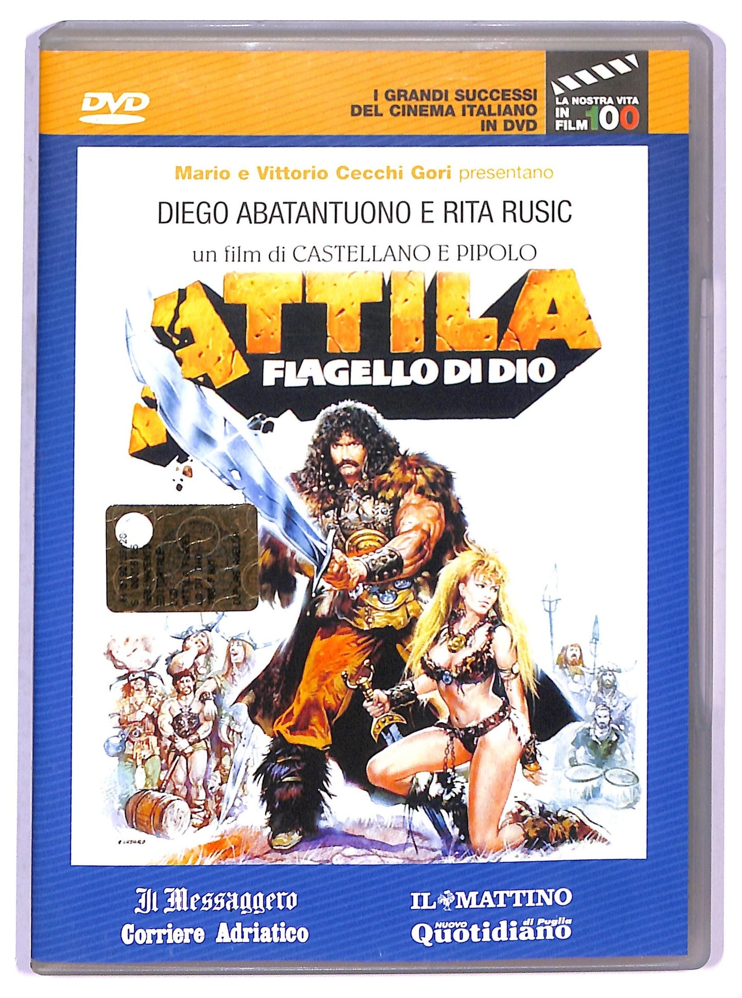 EBOND Attila Flagello Di Dio DVD Editoriale D802355
