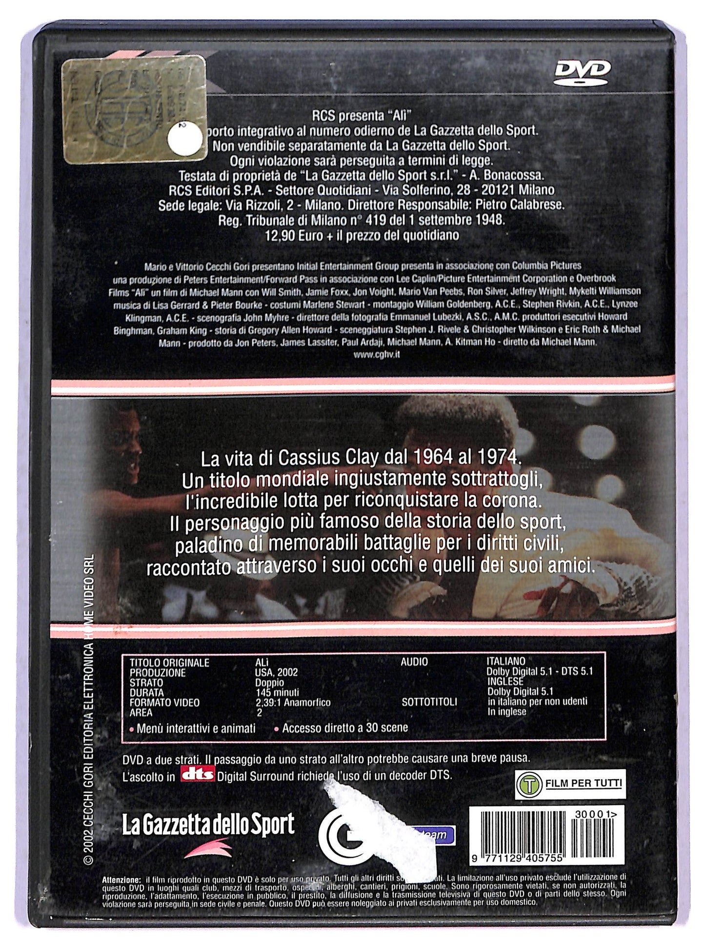 EBOND Ali EDITORIALE DVD D802404