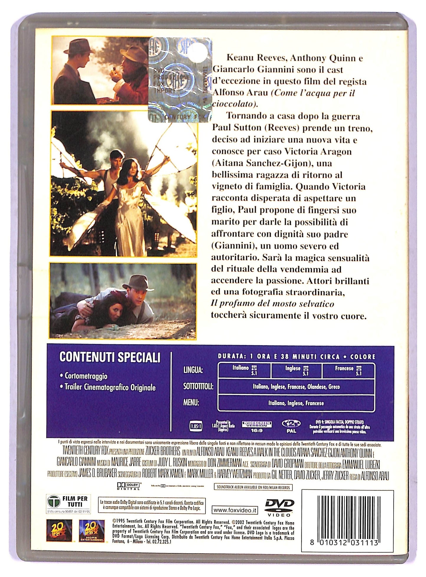 EBOND Il profumo del mostro selvatico DVD D802405