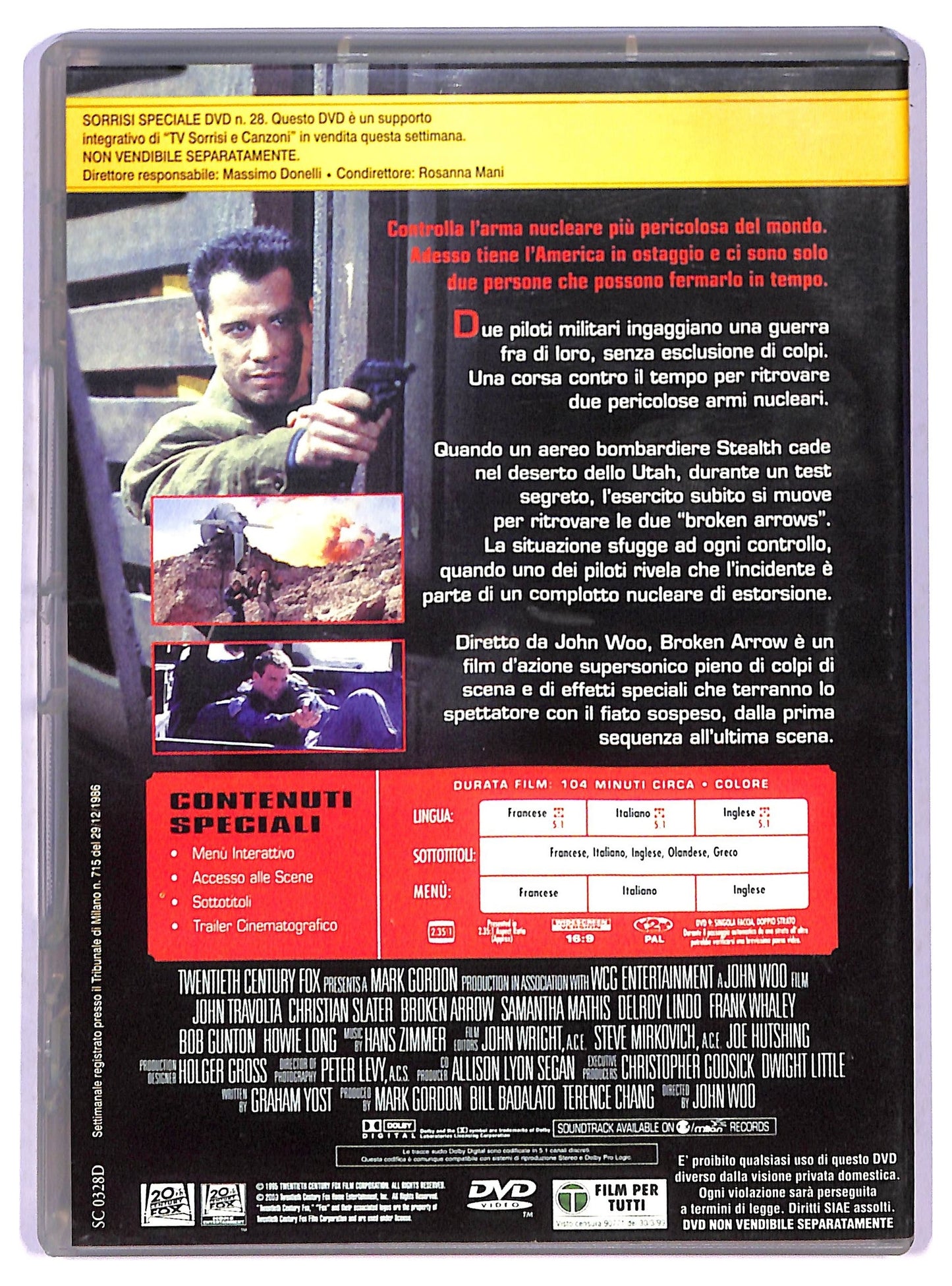 EBOND Nome in codice: Broken Arrow EDITORIALE DVD D802412