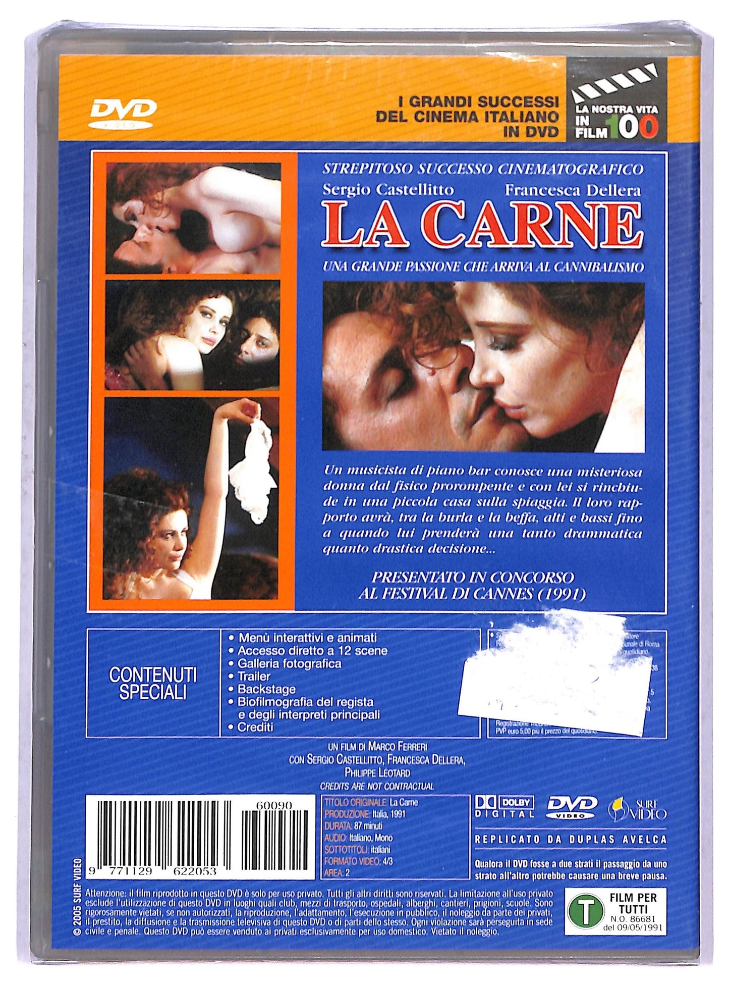 EBOND La carne EDITORIALE DVD D802446