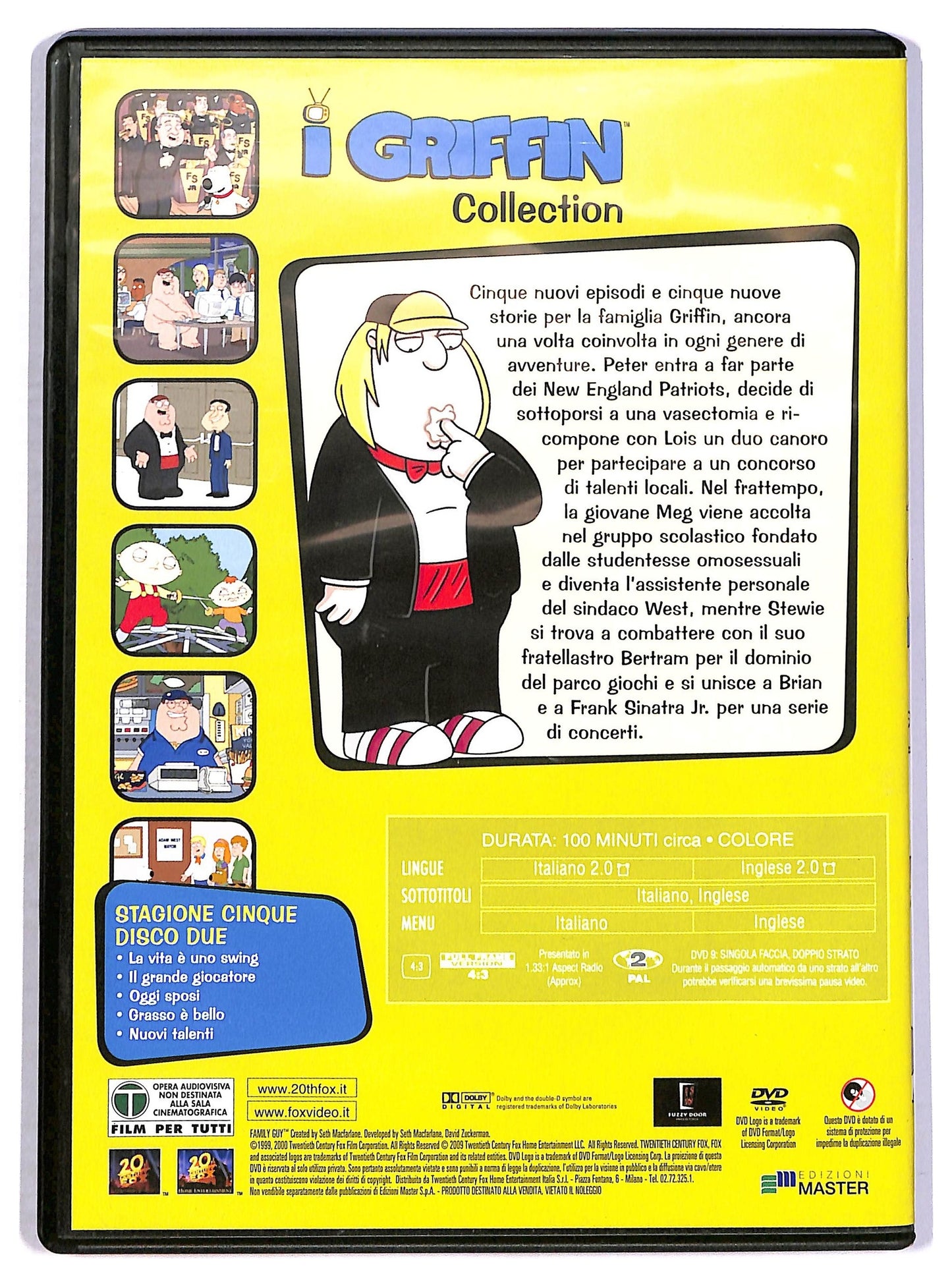 EBOND I griffin stagione cinque disco 2 EDITORIALE DVD D802614
