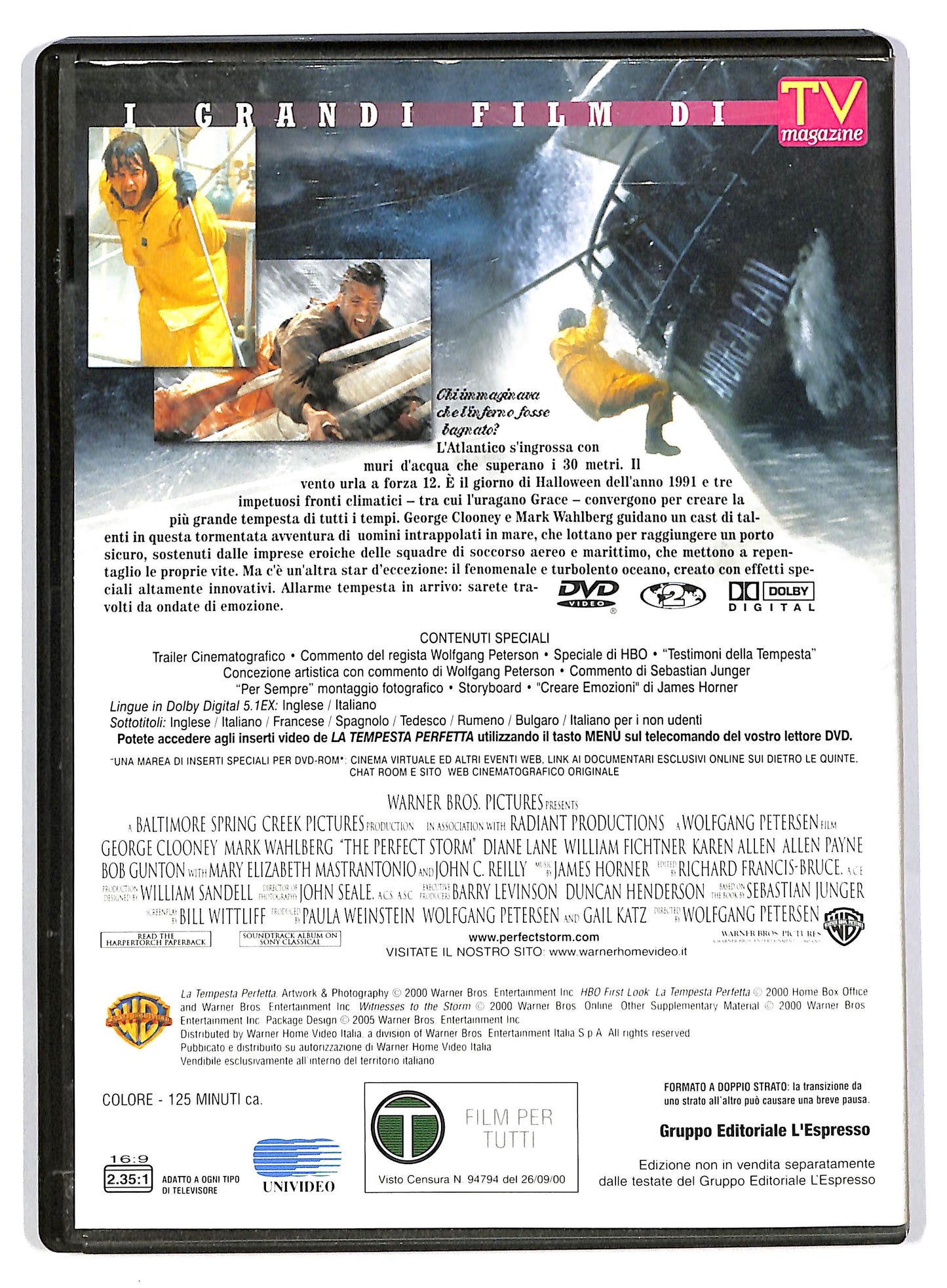 EBOND La tempesta perfetta -  EDITORIALE  DVD D802743