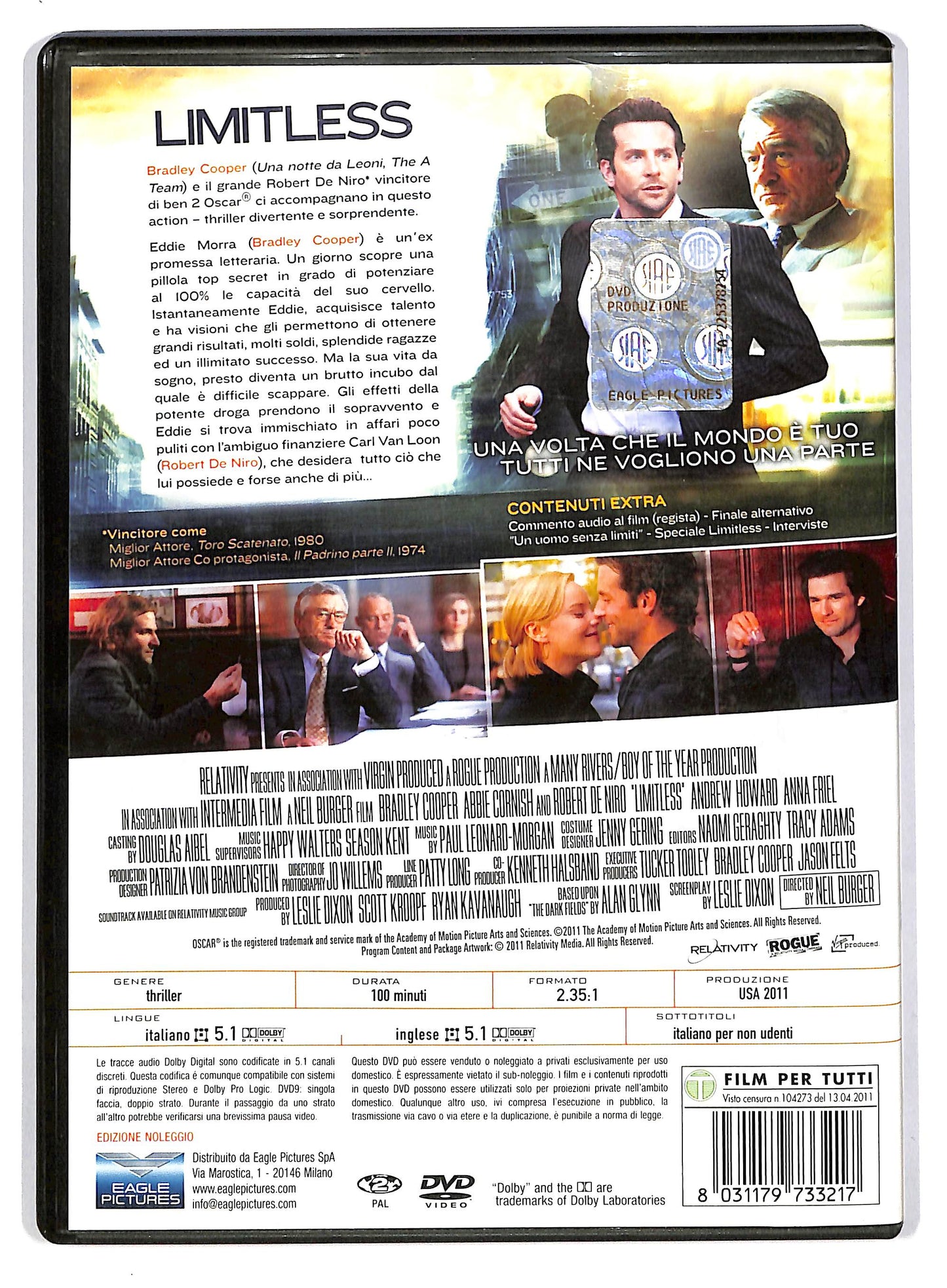 EBOND Limitless -  NOLEGGIO DVD D802814