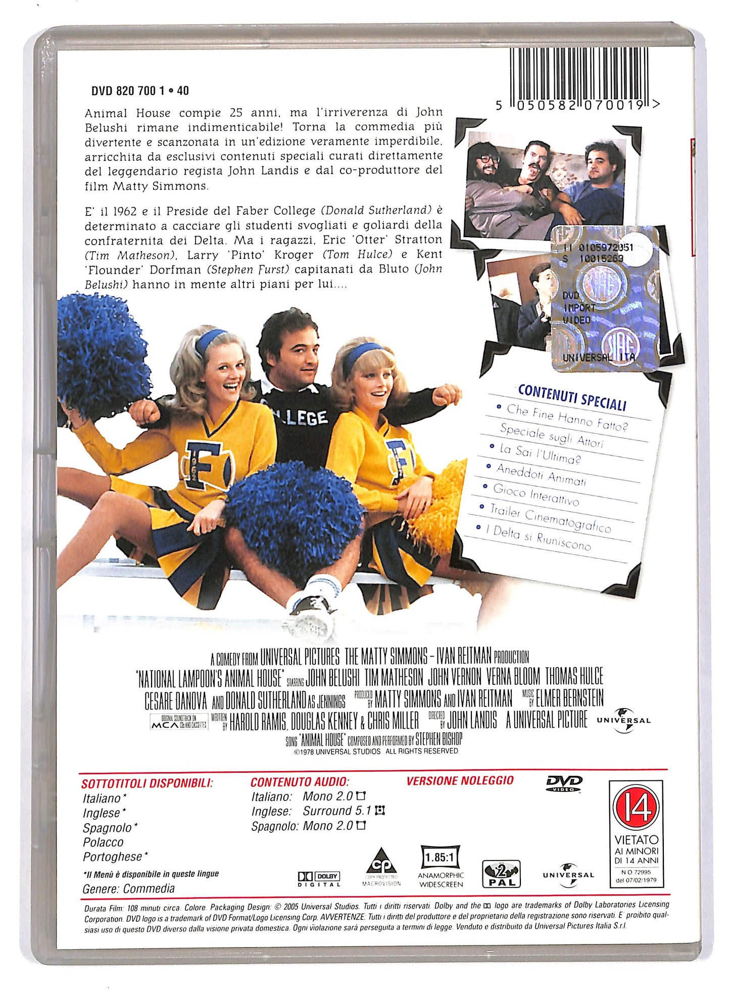 EBOND National Lampoon's - Animal House - NOLEGGIO DVD D802834