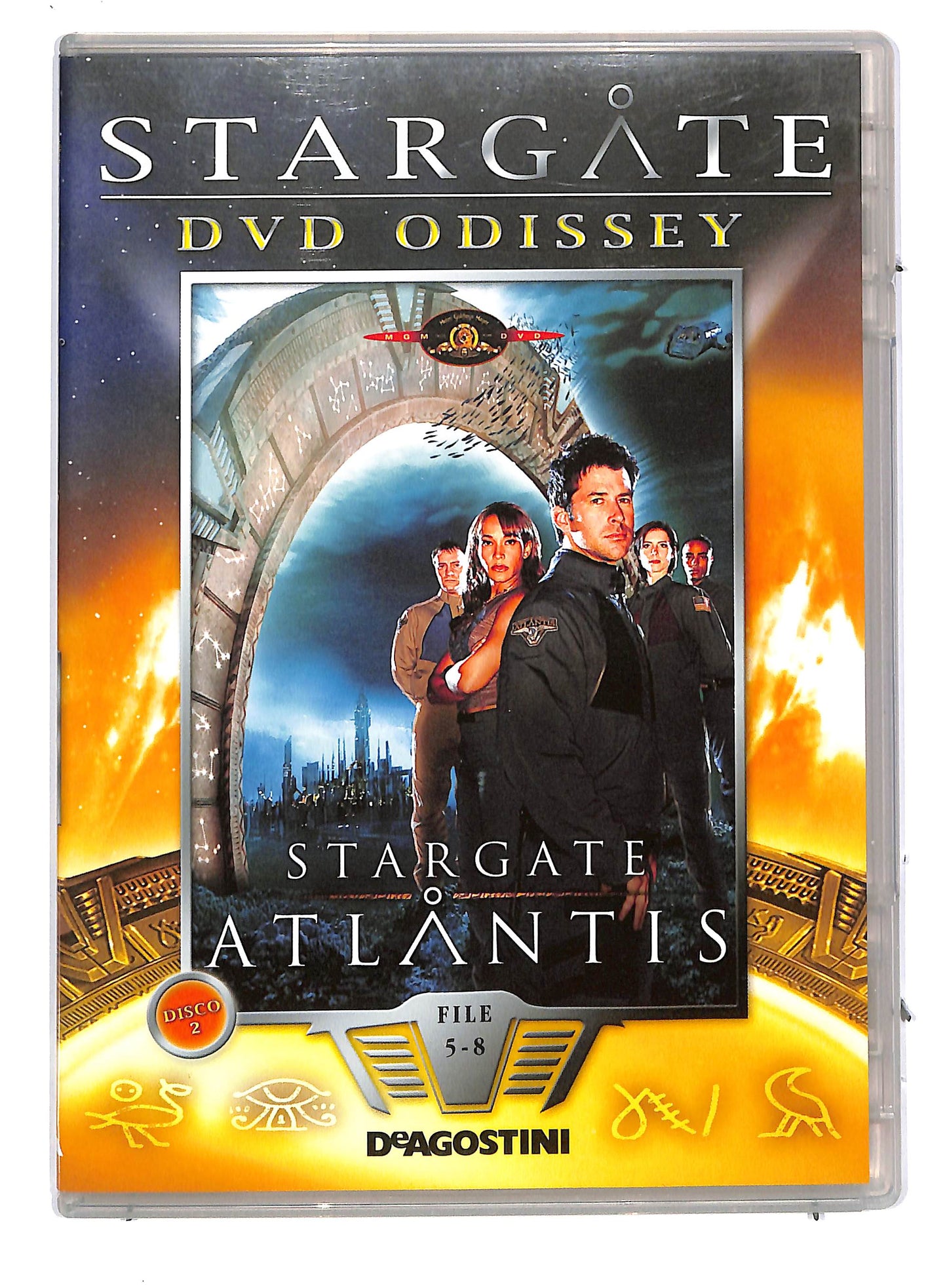EBOND Stargate Atlantis DVD ODISSEY - File 5 a 8 - Slim EDITORIALE  DVD D802839