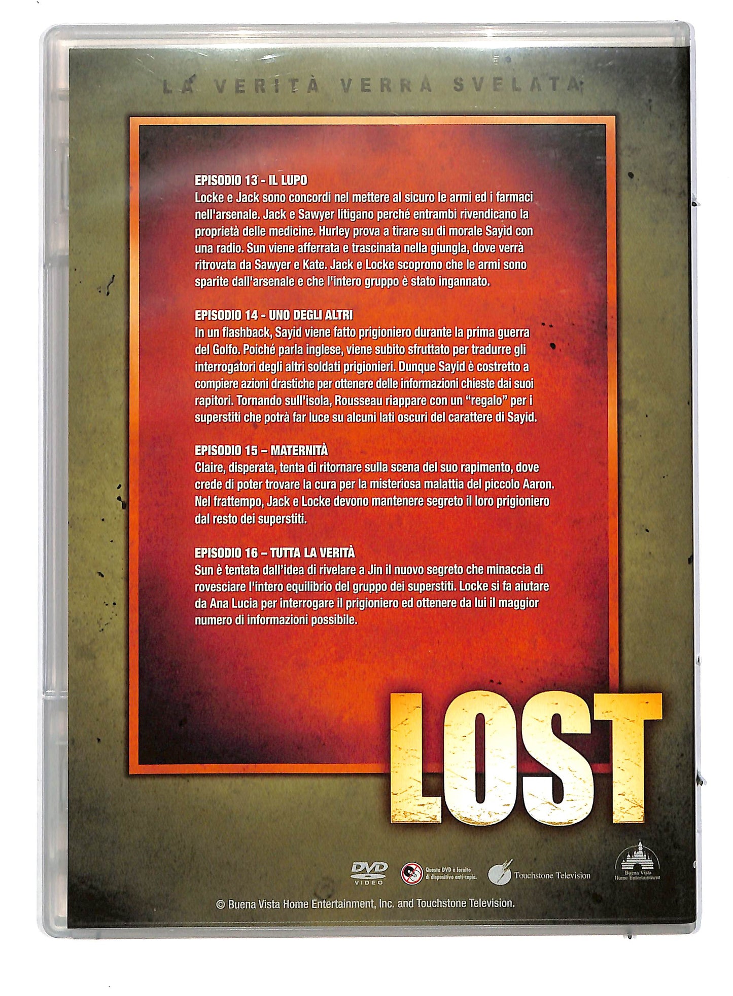 EBOND Lost  Stagione 2 Parte 2 Episodi 13-16  Volume 1 - Slim EDITORIALE  DVD D802911
