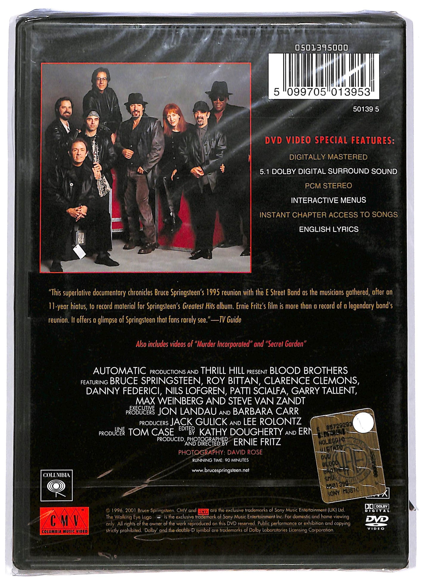 EBOND Bruce Springsteen - Blood Brothers DVD D803004