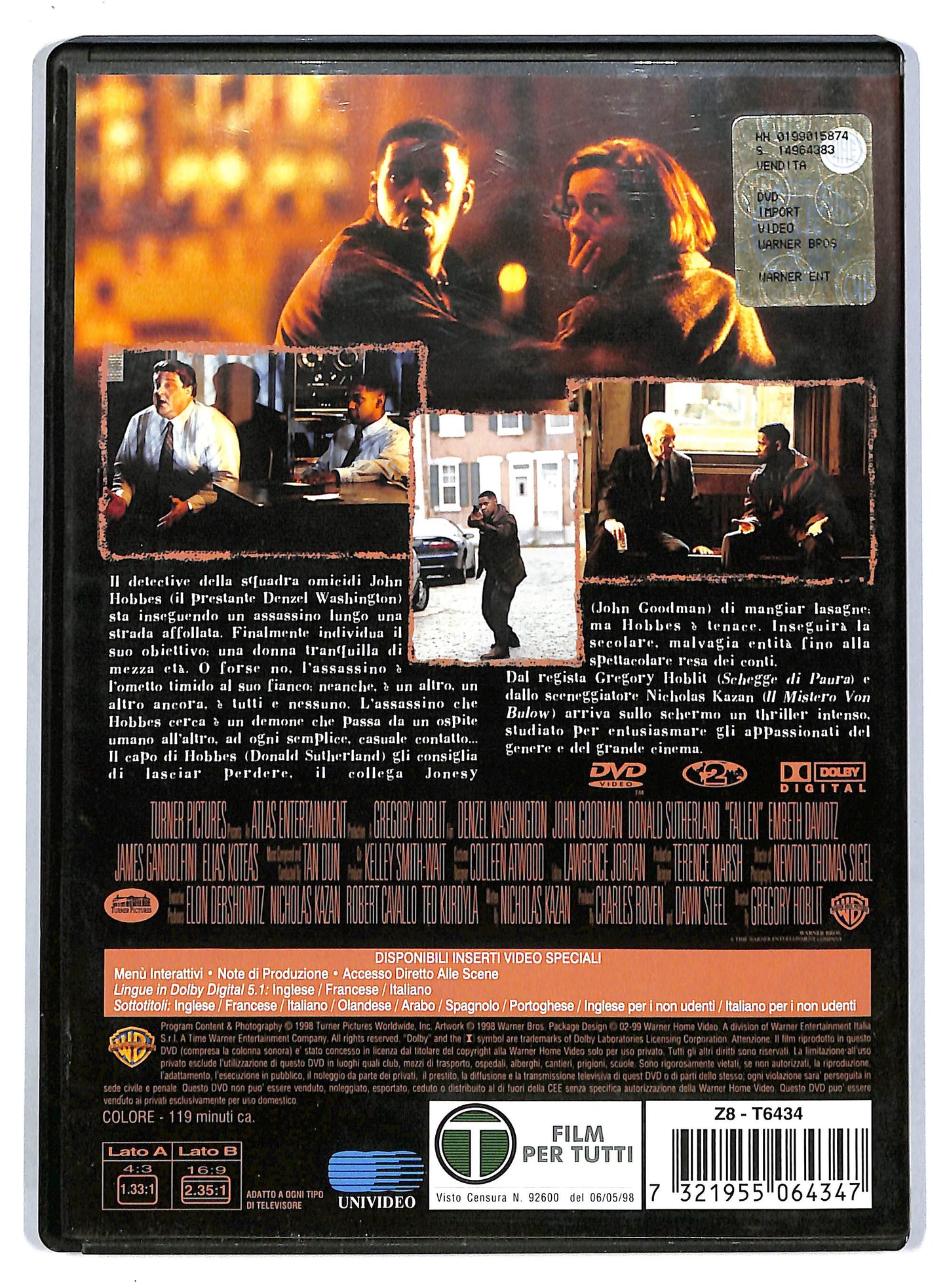 EBOND Il Tocco Del Male DVD D803213