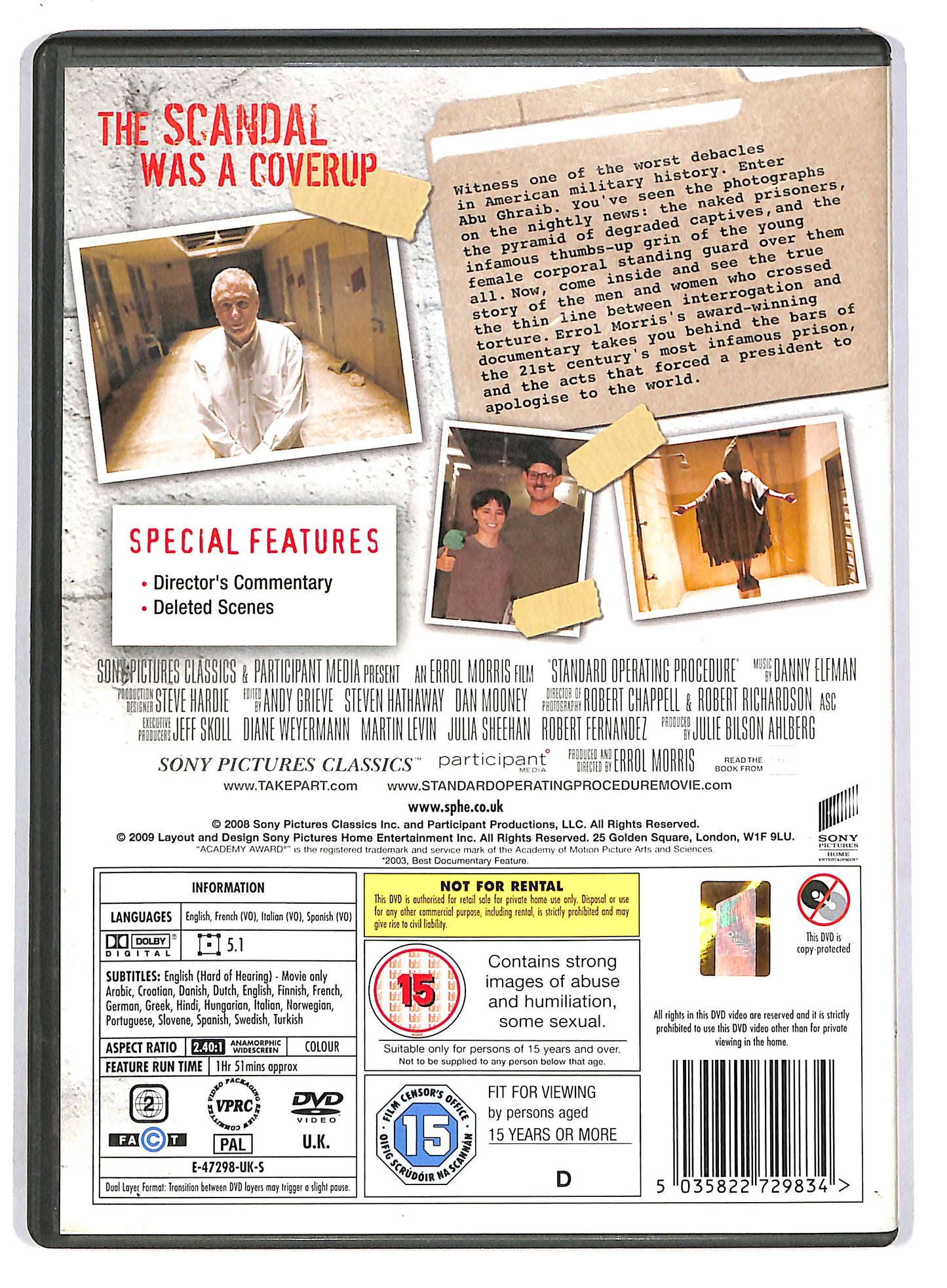 EBOND Standard Operating Procedure Edizione: Regno Unito - ITA DVD D803239