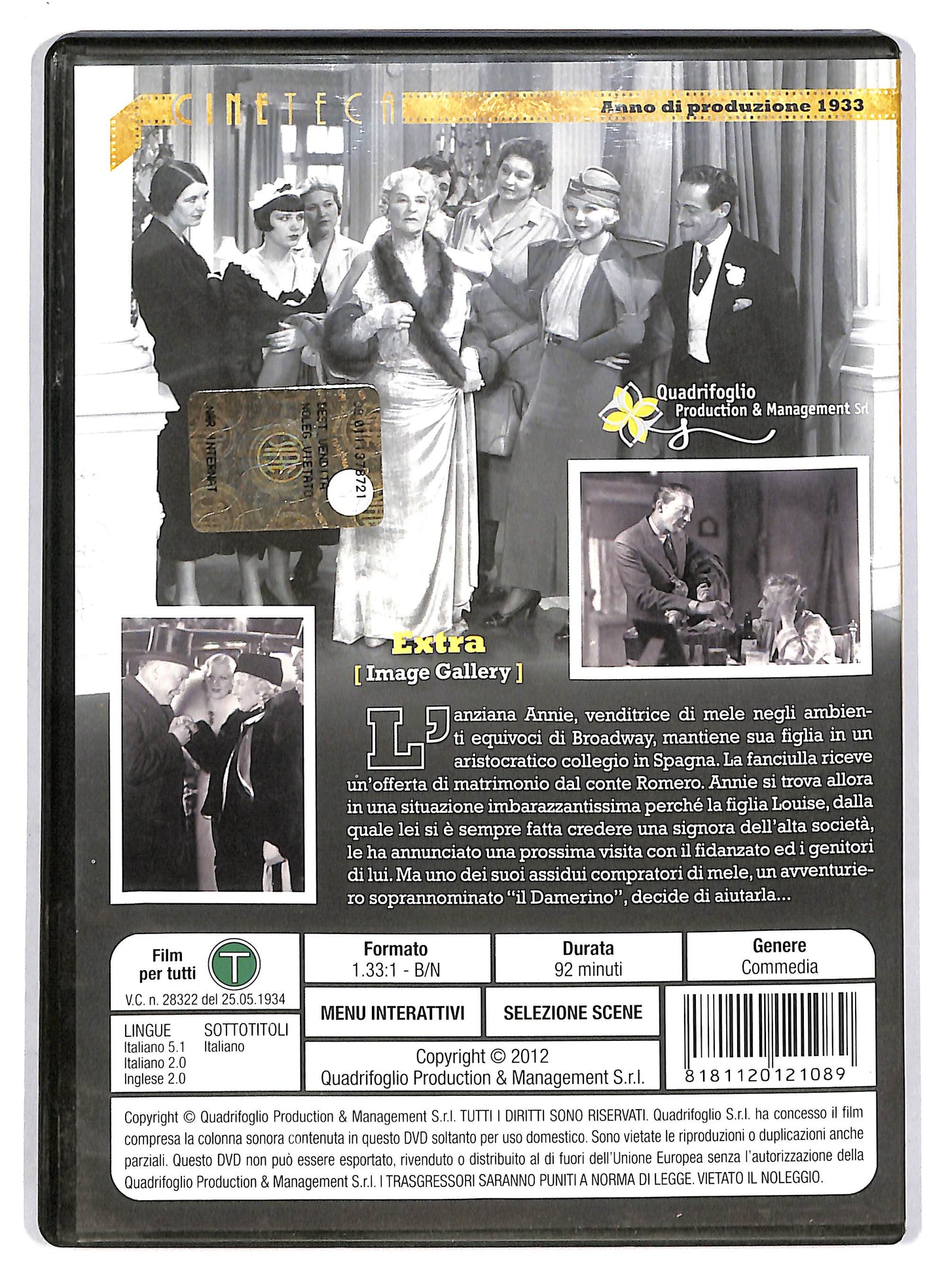 EBOND Signora per un giorno DVD D803302