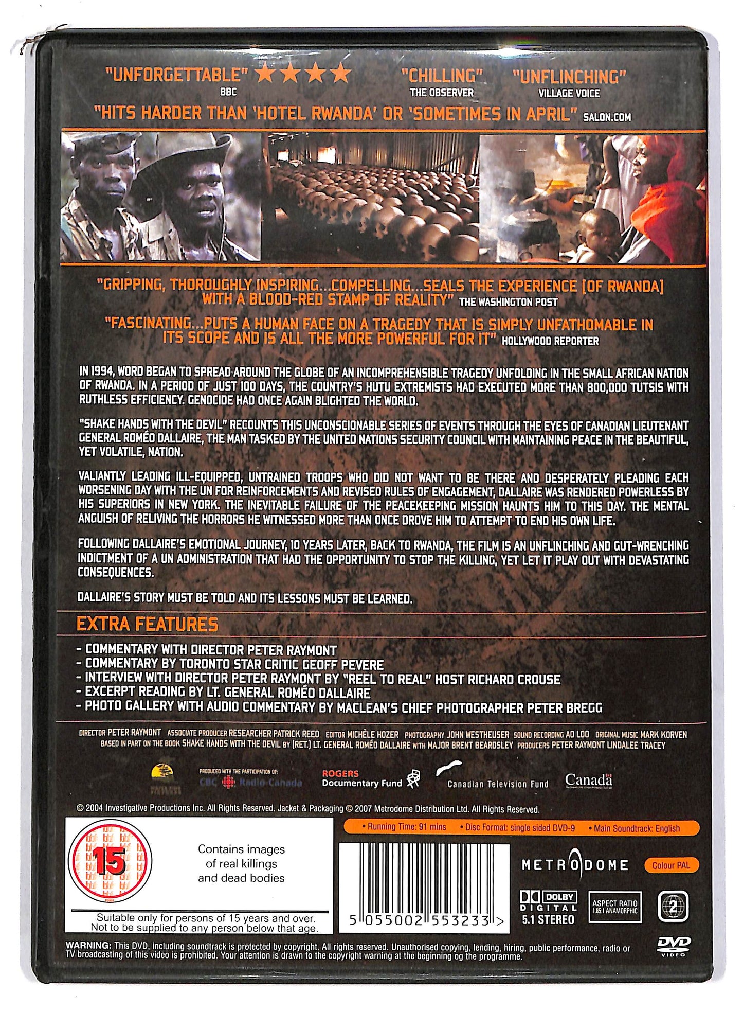 EBOND Shake Hands with the Devil: The Journey of Romeo Dallaire DVD D803343