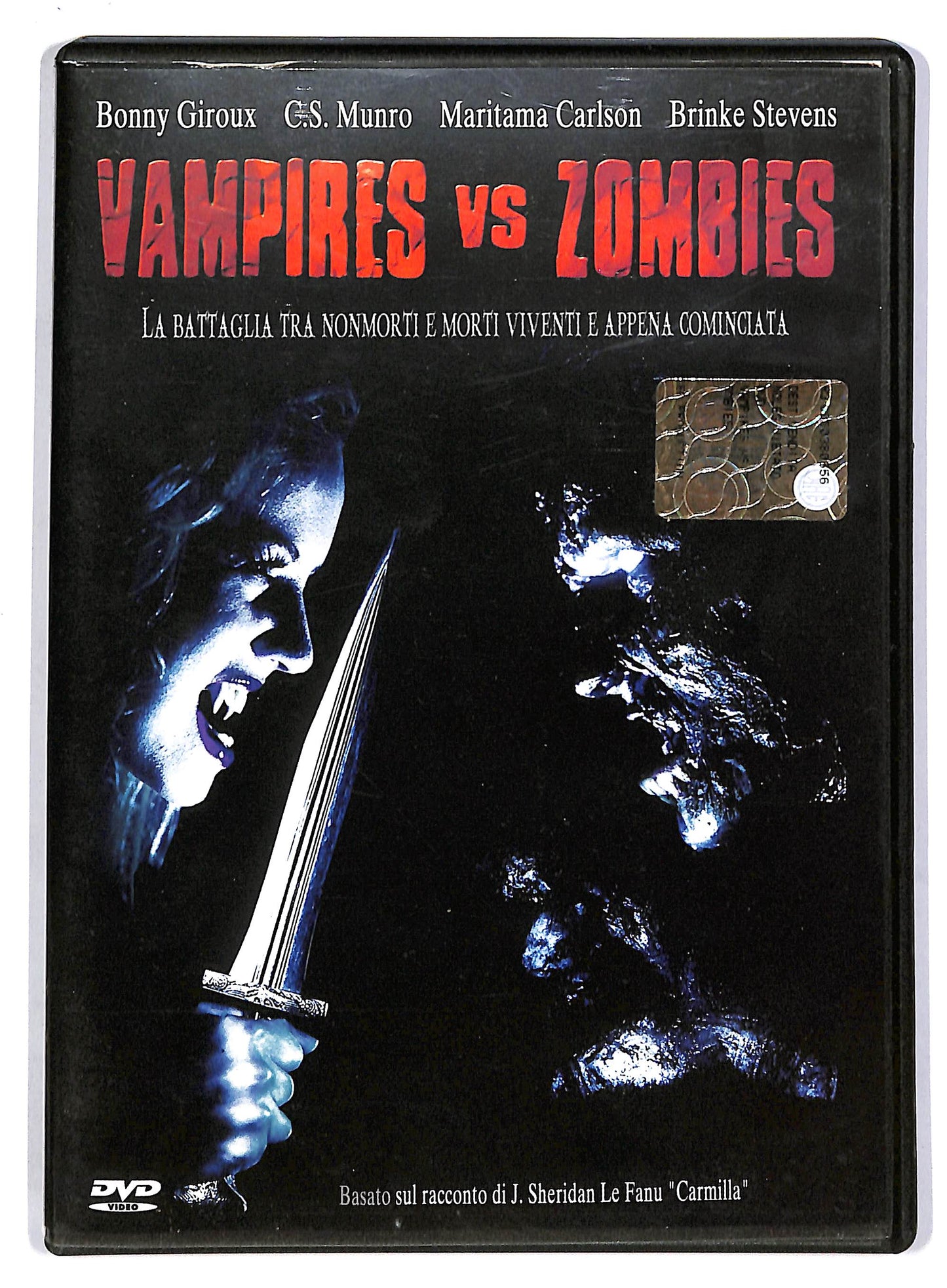 EBOND Vampires vs. Zombies DVD D803407
