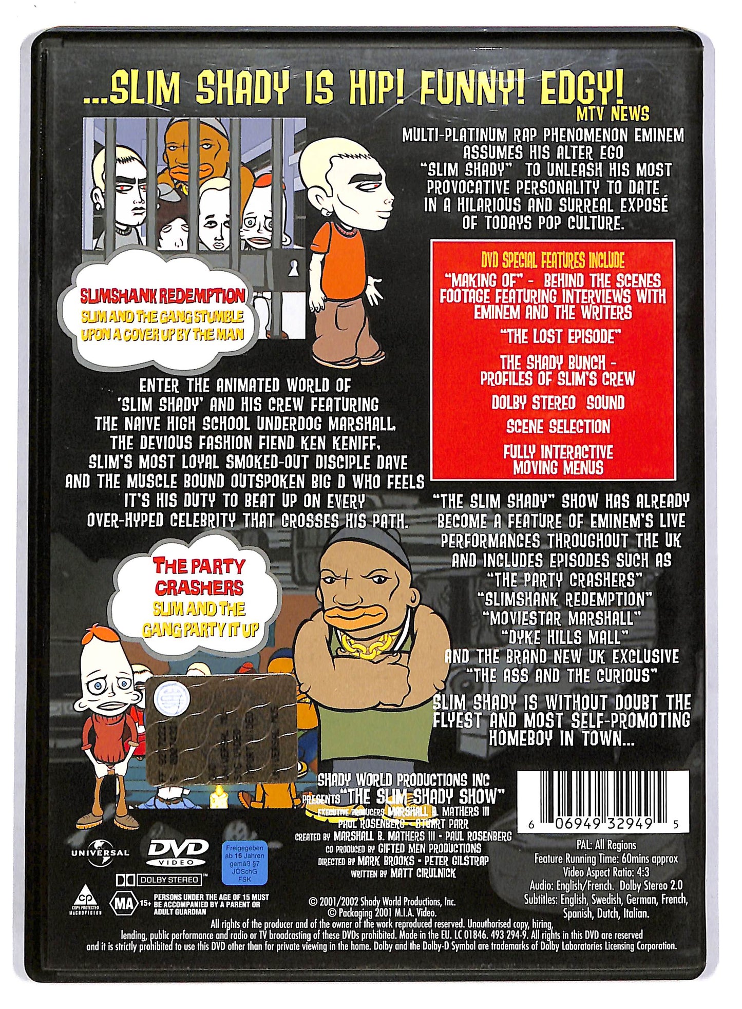 EBOND Eminem - Slim Shady Show DVD D803410