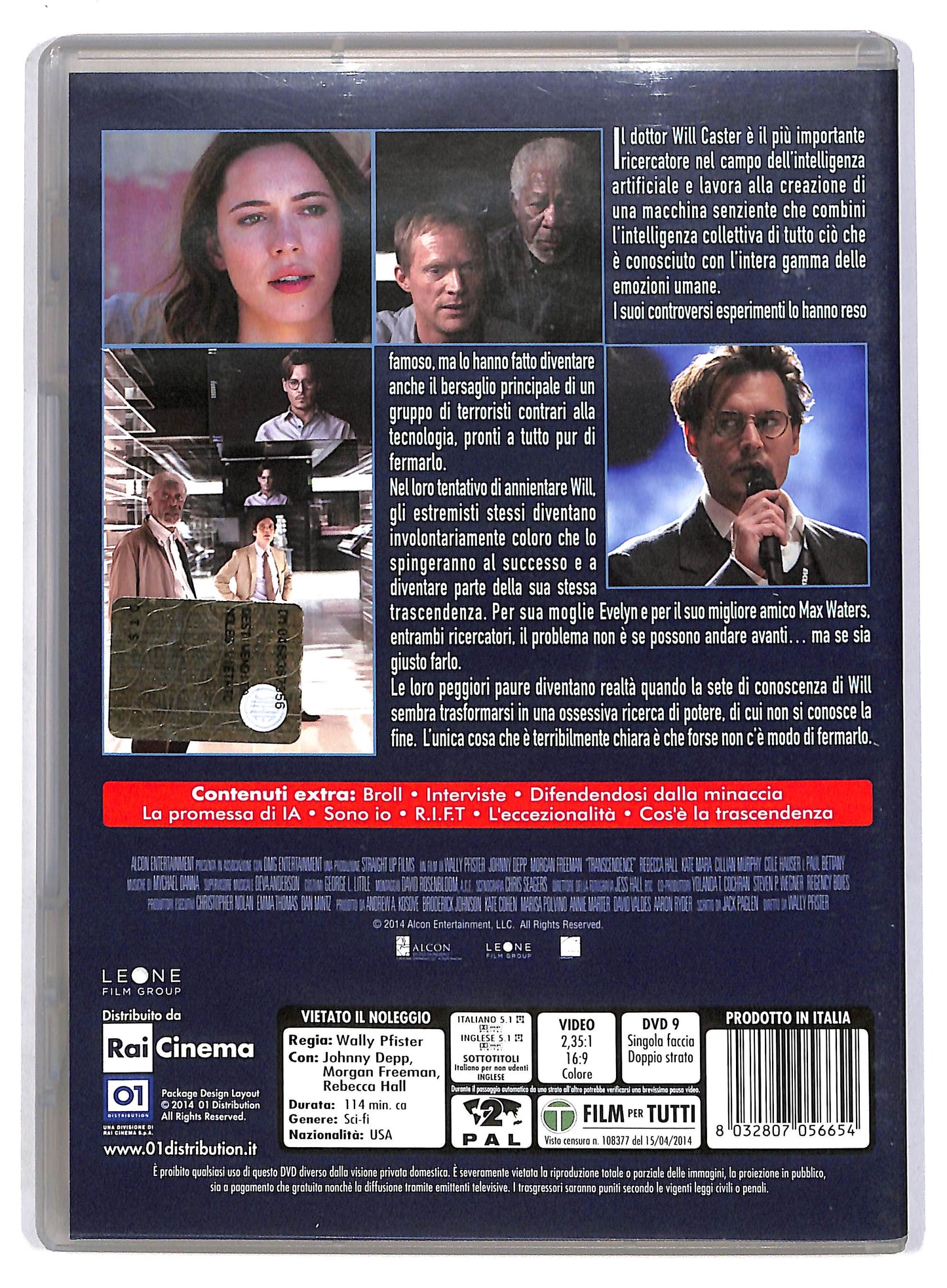 EBOND Transcendence DVD D803428
