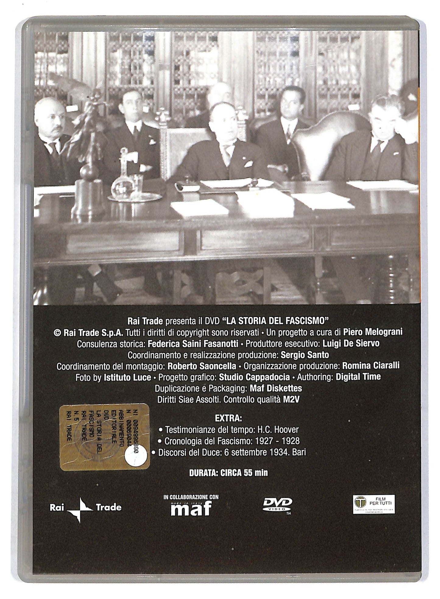 EBOND La Storia del Fascismo - L'Europa in crisi (1929) Volume 05 DVD D803454