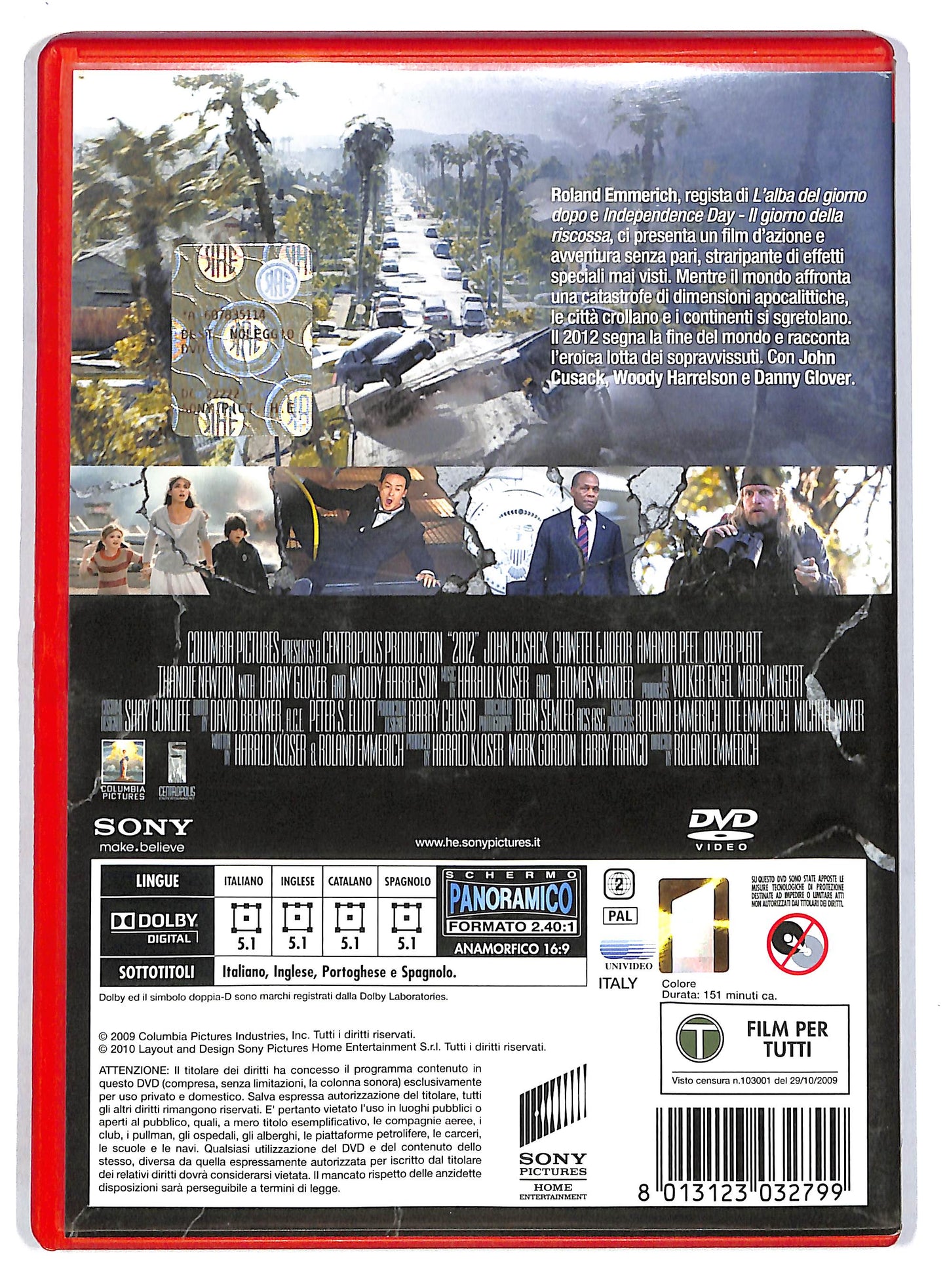 EBOND 2012 -  NOLEGGIO DVD D803542