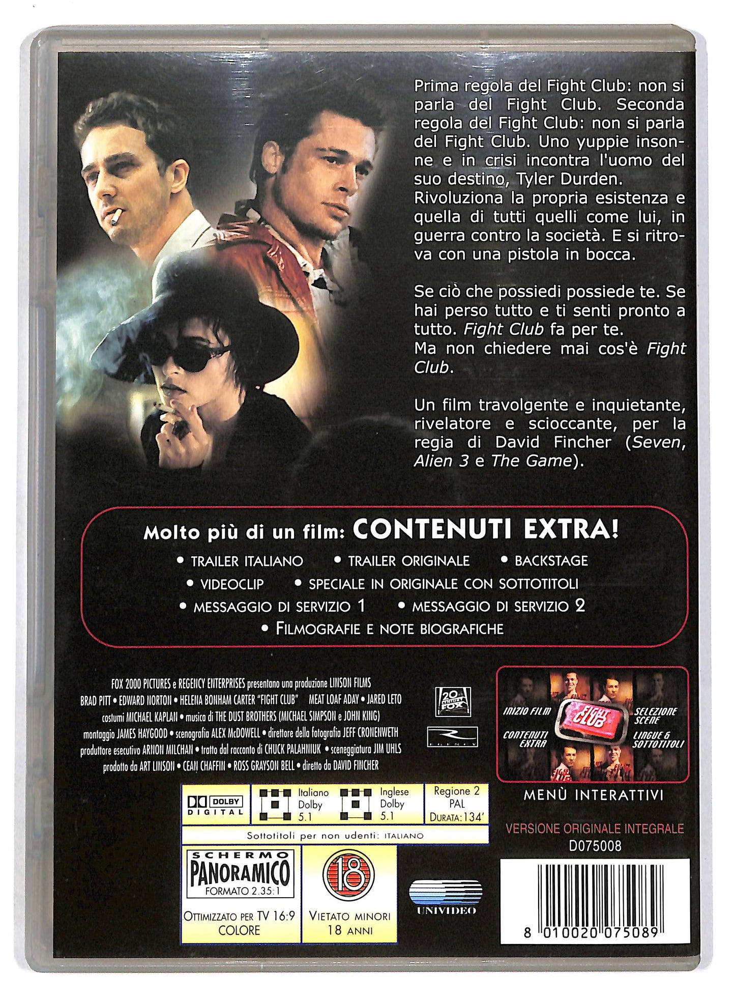 EBOND Fight Club  DVD D803625