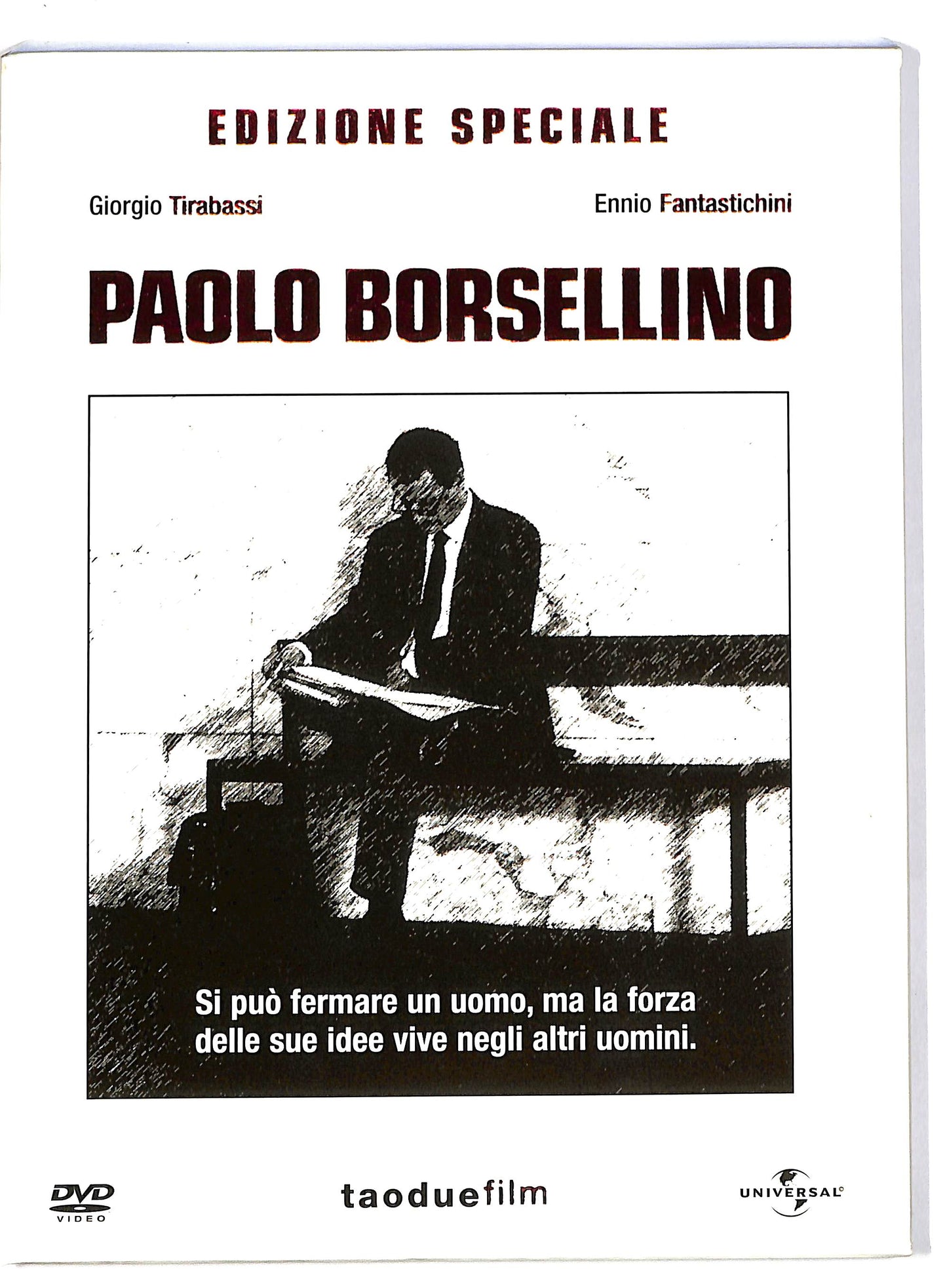 EBOND Paolo Borsellino -  EDIZIONE SPECIALE Digipack DVD D803707