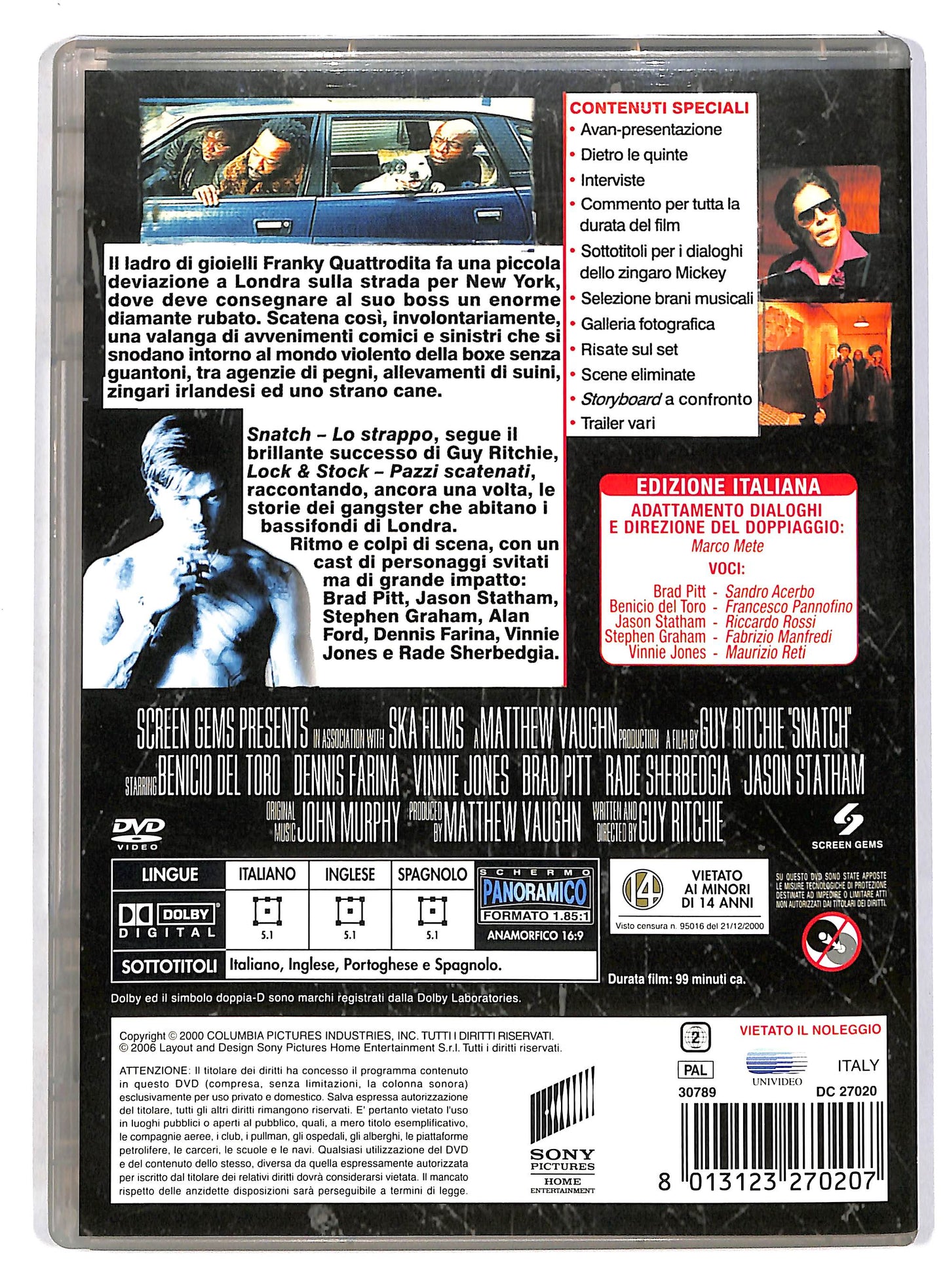 EBOND Snatch - Lo strappo DVD D803824