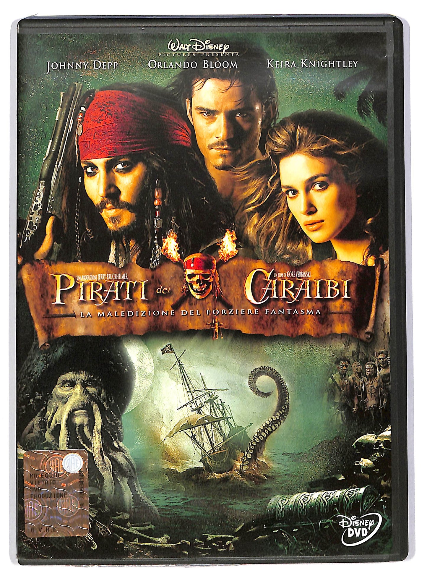 EBOND Pirati dei Caraibi - La maledizione del forziere fantasma DVD D803829