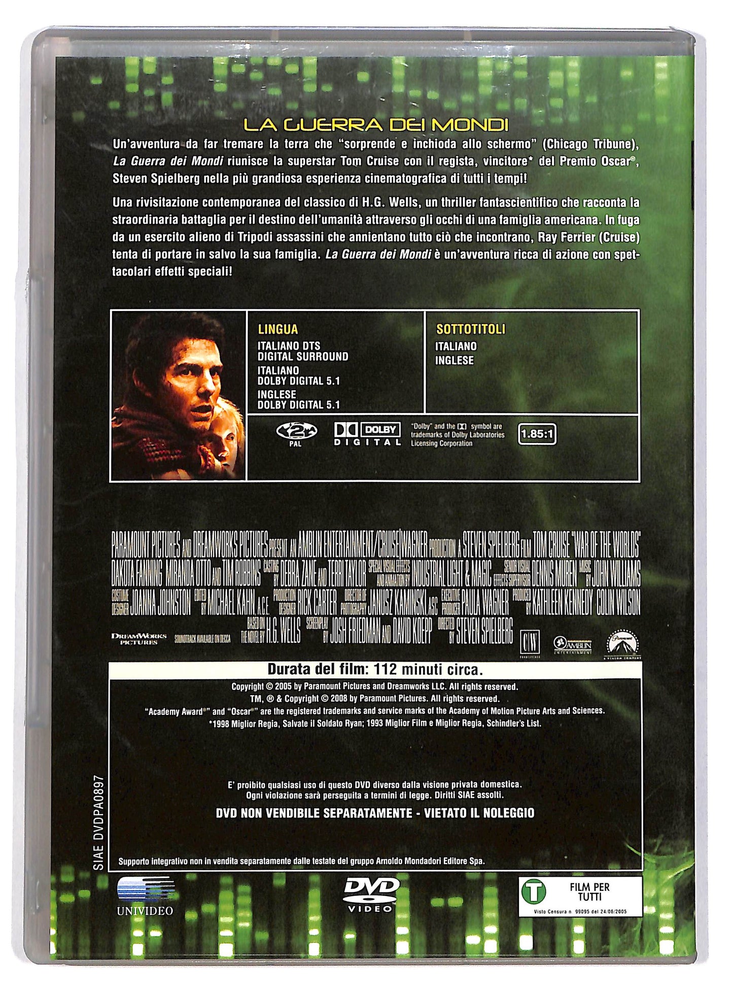 EBOND La guerra dei mondi - EDITORIALE  DVD D803849