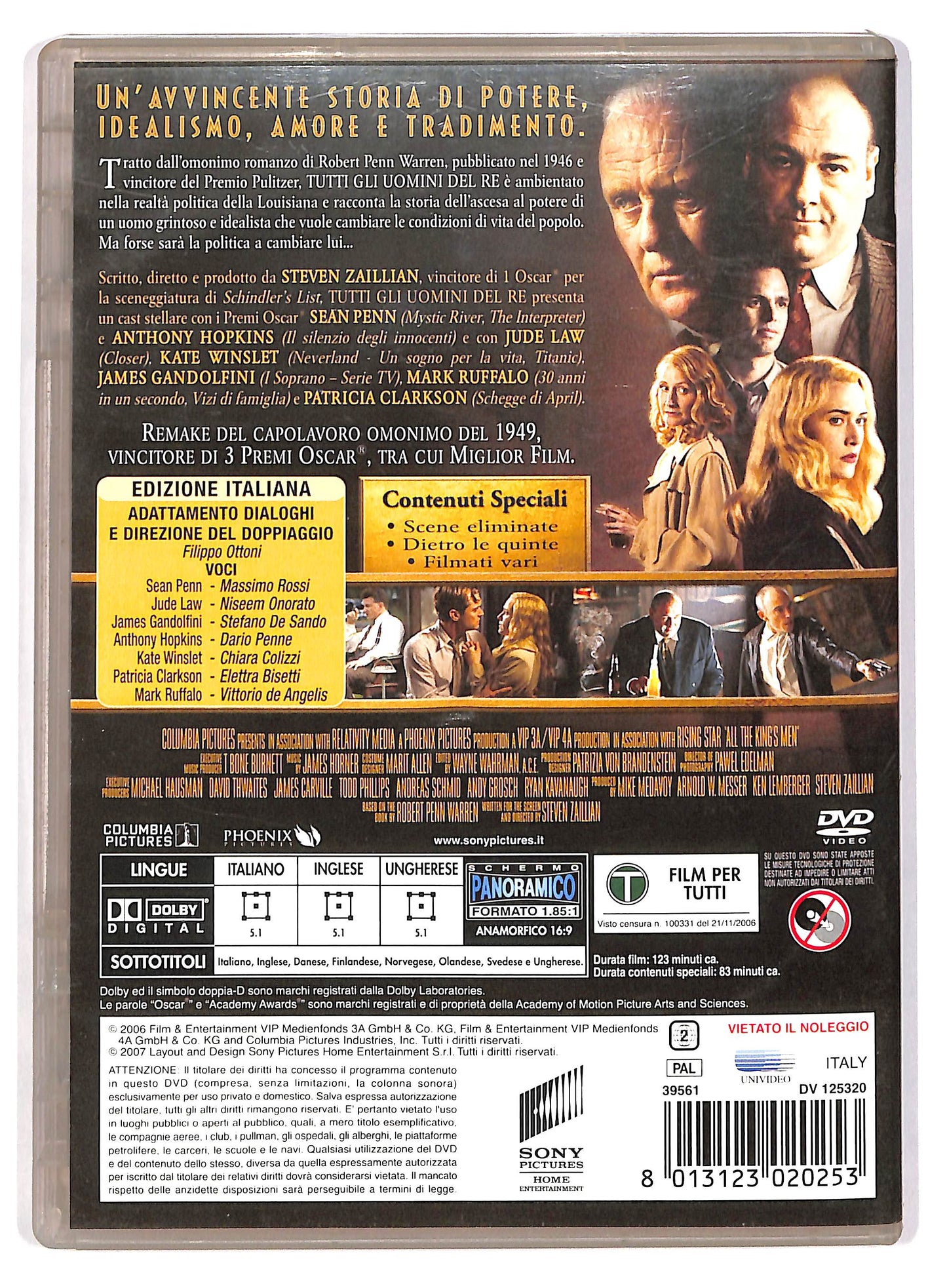 EBOND Tutti gli uomini del re DVD D803856