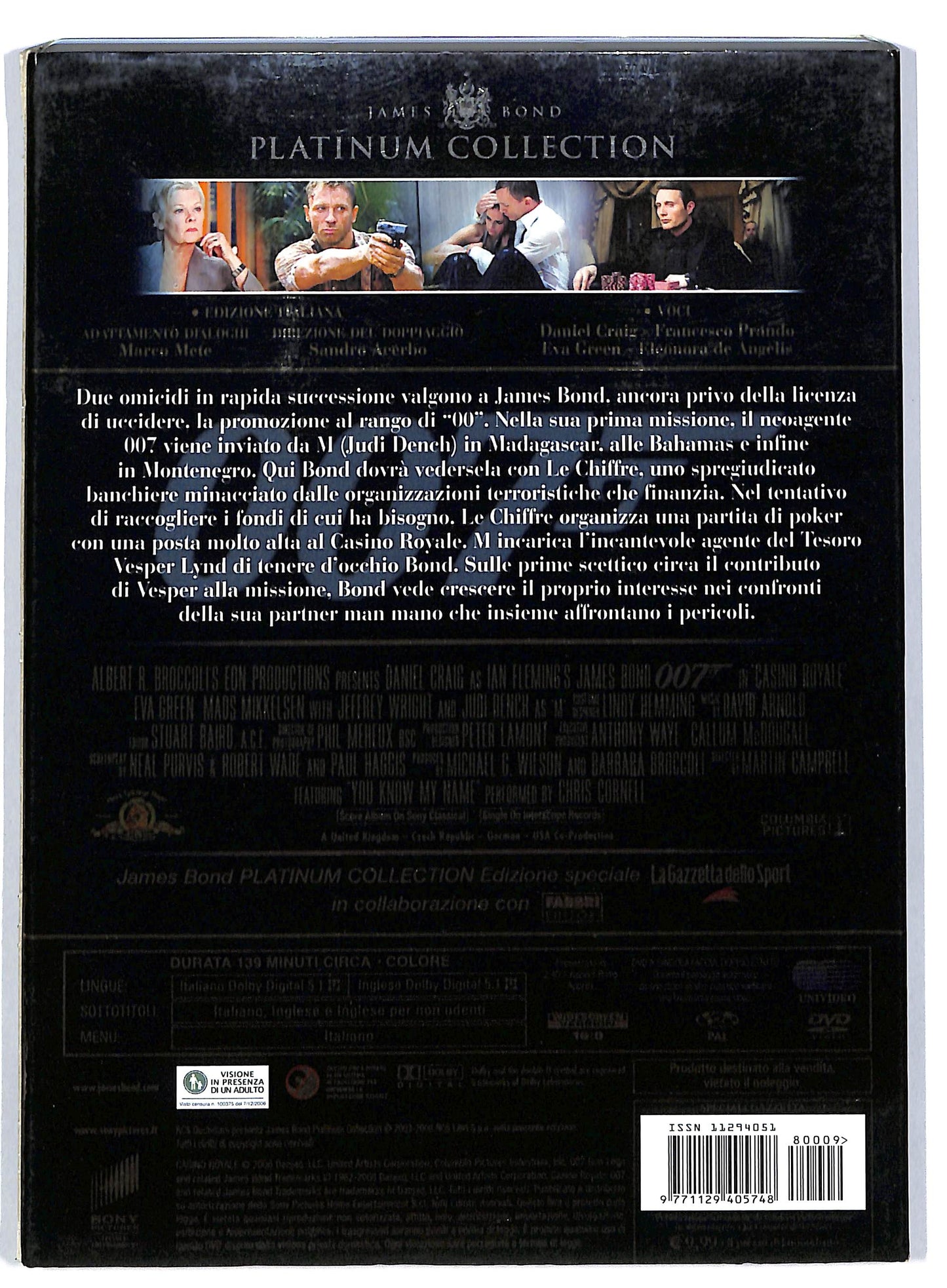 EBOND 007 - Casino Royale - Slipcase EDITORIALE  DVD D803935