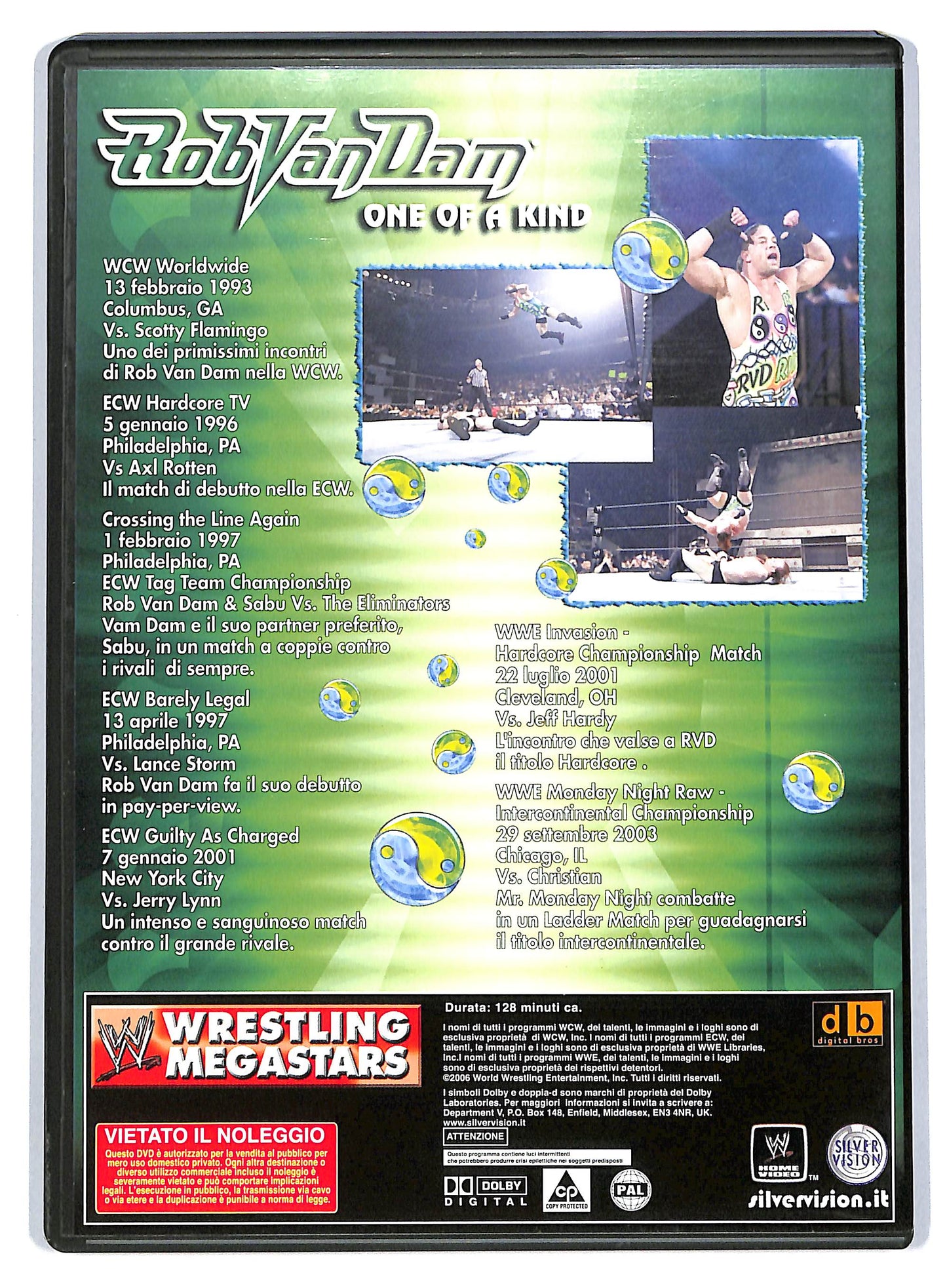 EBOND Wrestling Megastars - RobVanDam N 8 - EDITORIALE  DVD D803941