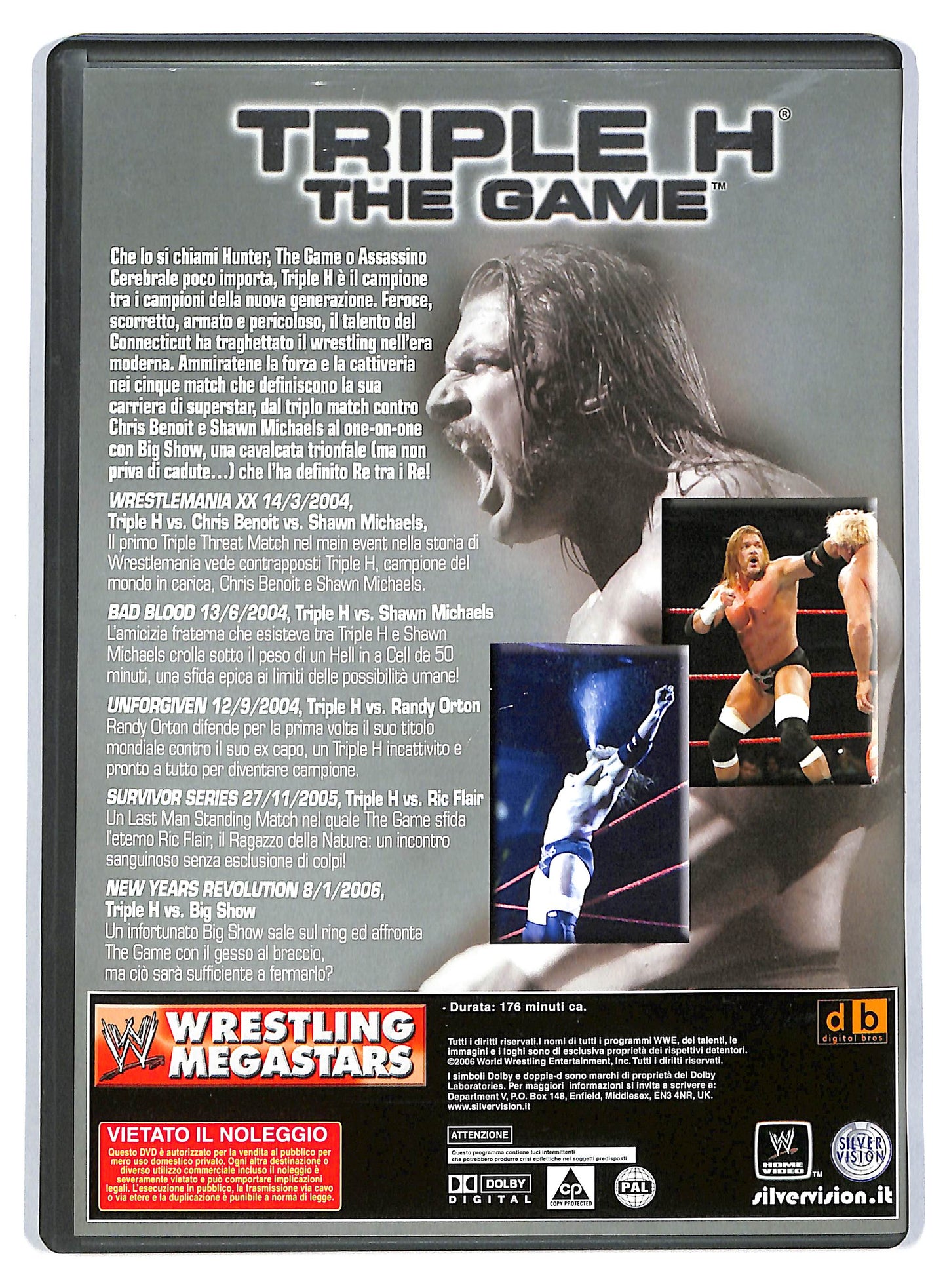 EBOND Wrestling Megastars - Triple H The Game N°11 EDITORIALE DVD D803942