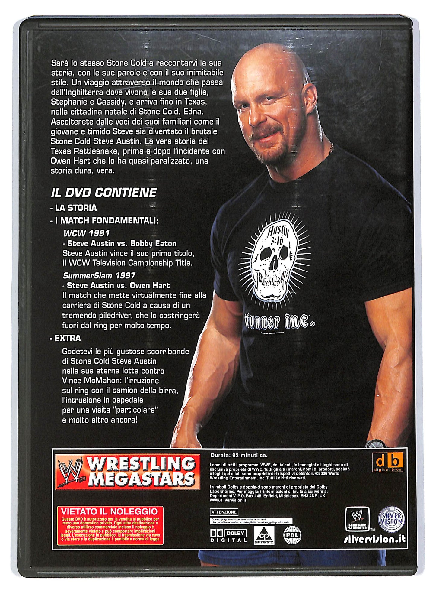 EBOND Wrestling megastars -Stone Cold Steve Ausin N.19 EDITORIALE DVD D803963
