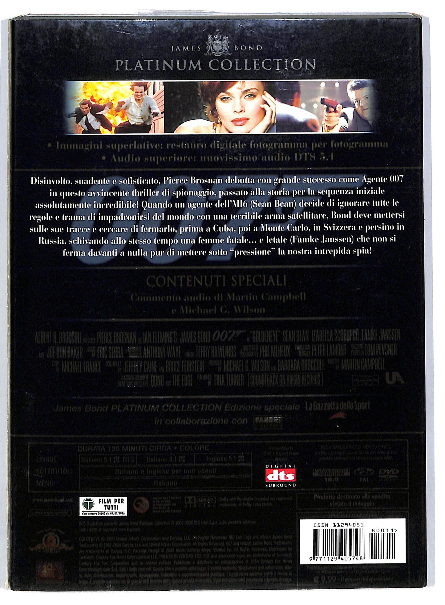 EBOND 007 - GoldenEye - Slipcase EDITORIALE  DVD D804017