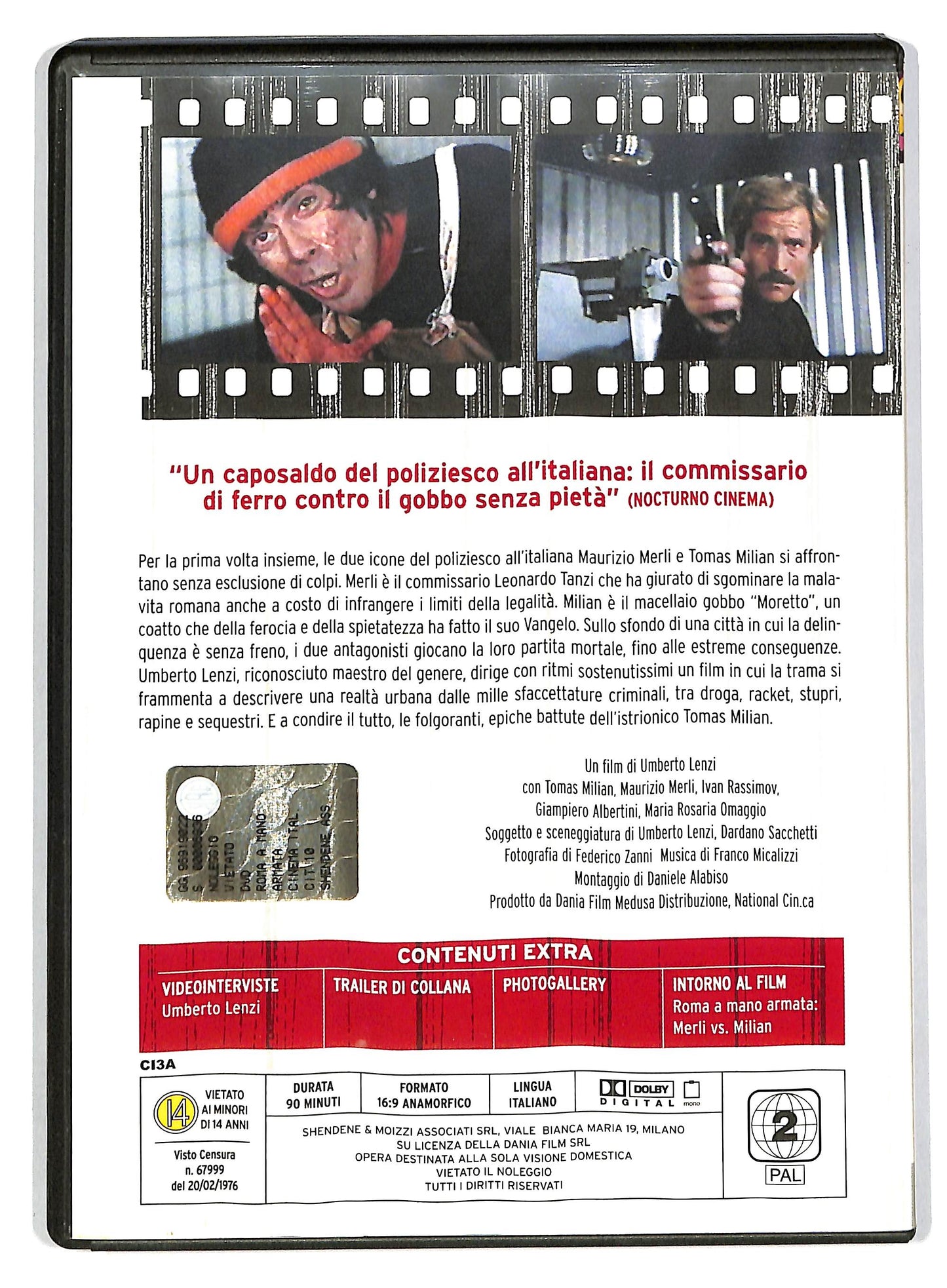 EBOND Roma a mano armata - EDITORIALE  DVD D804247