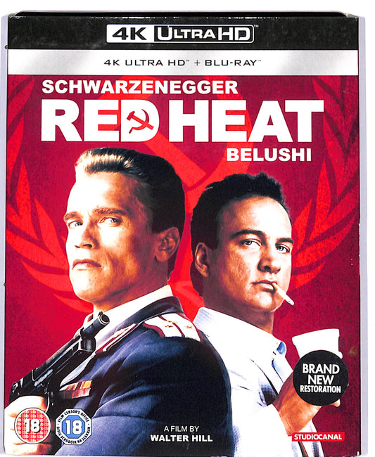 EBOND Red Heat 4K ULTRA HD + BLURAY UK EDITION BLURAY D804469