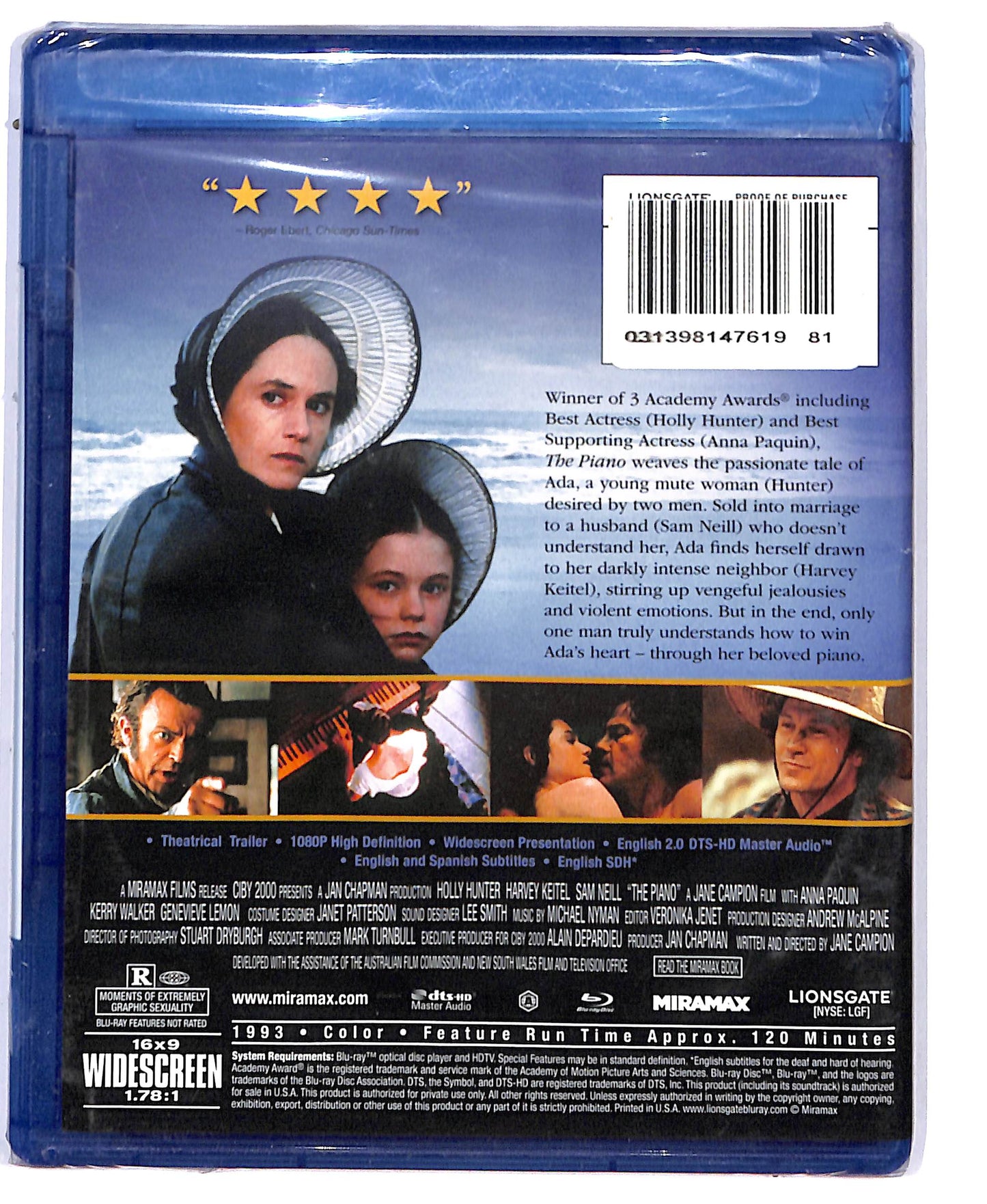 EBOND The Piano UK EDITION BLURAY BLURAY D804538