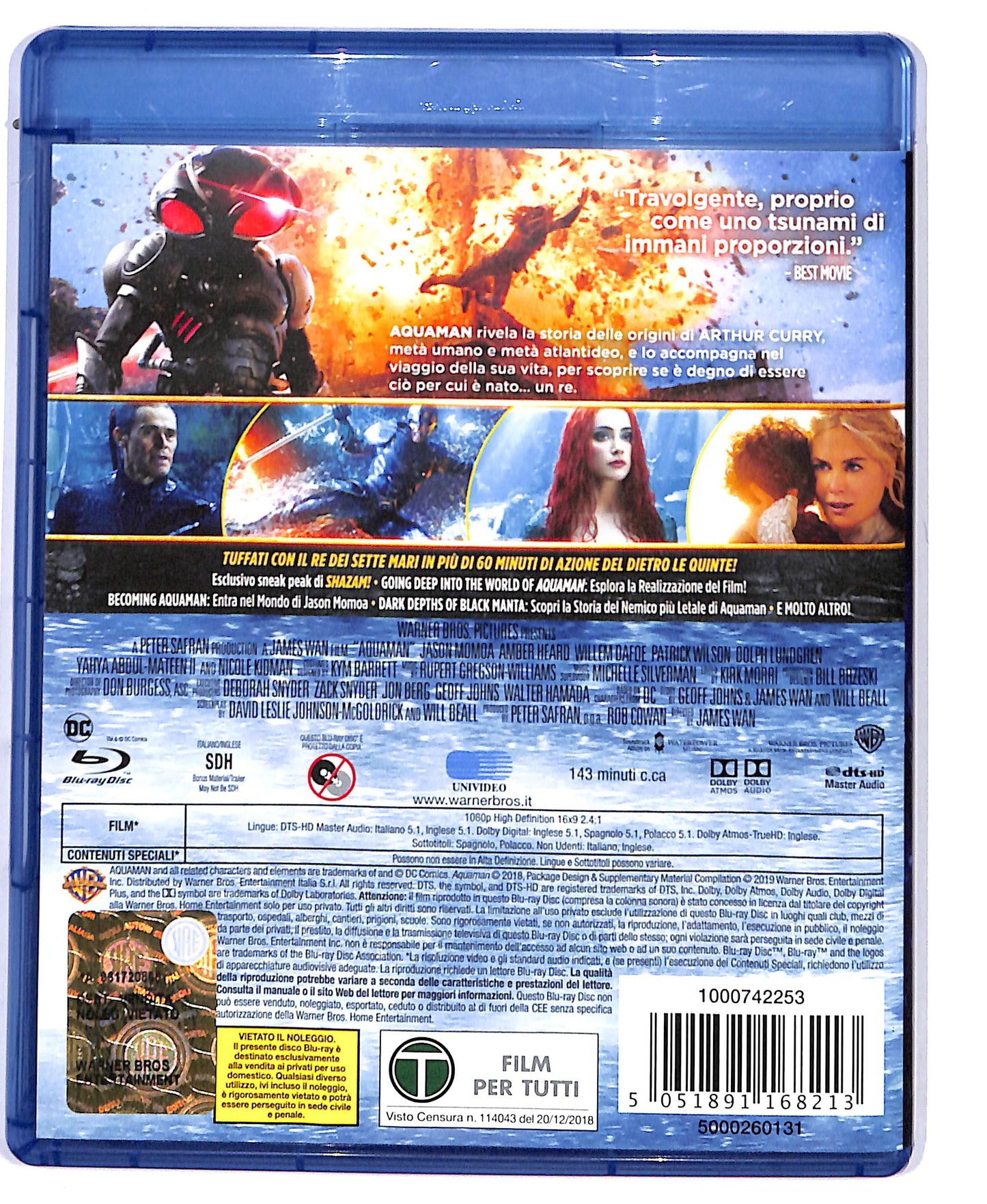 EBOND Aquaman BLURAY D804569