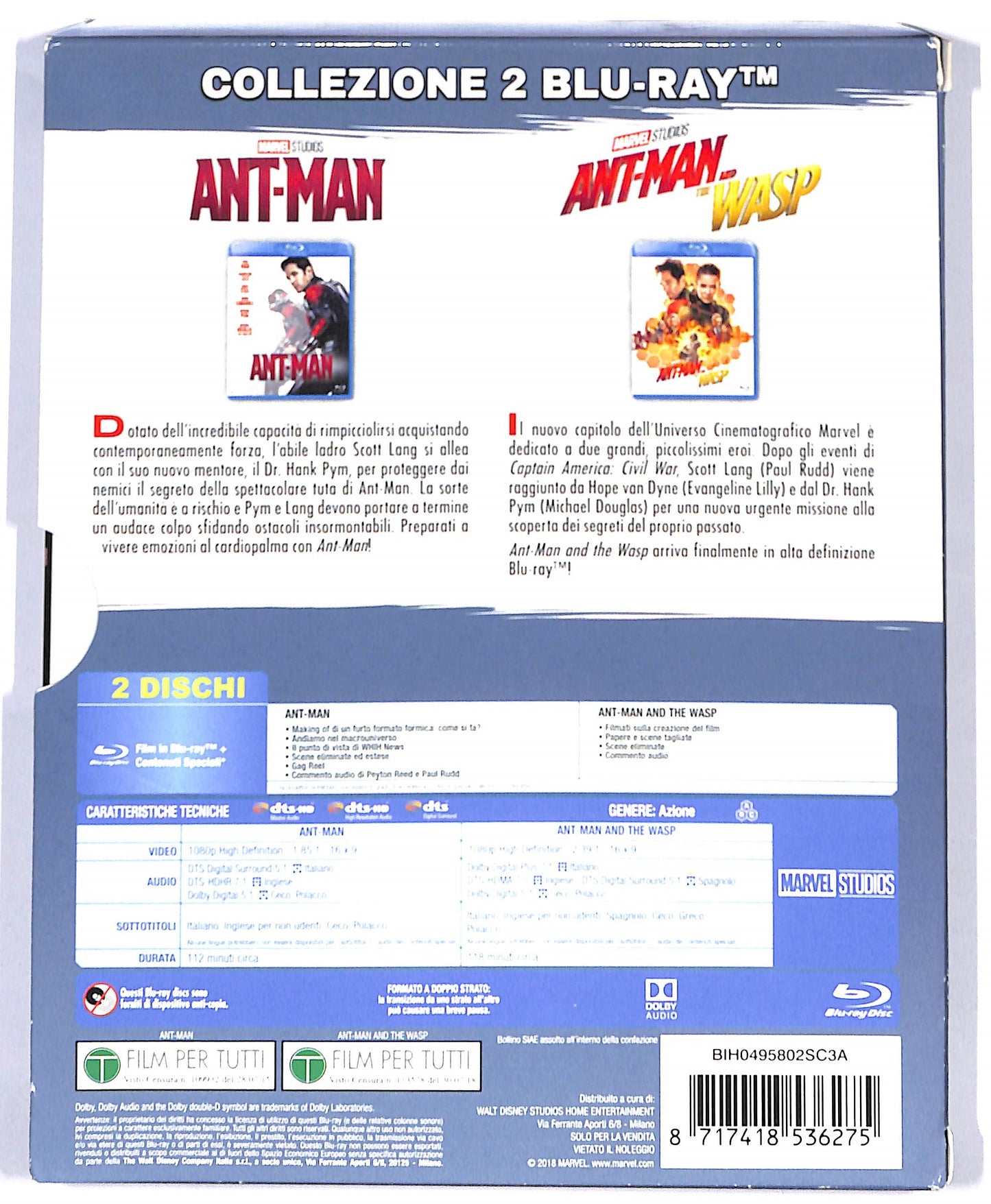 EBOND Ant-Man - Ant-Man And The Wasp BLURAY D804575