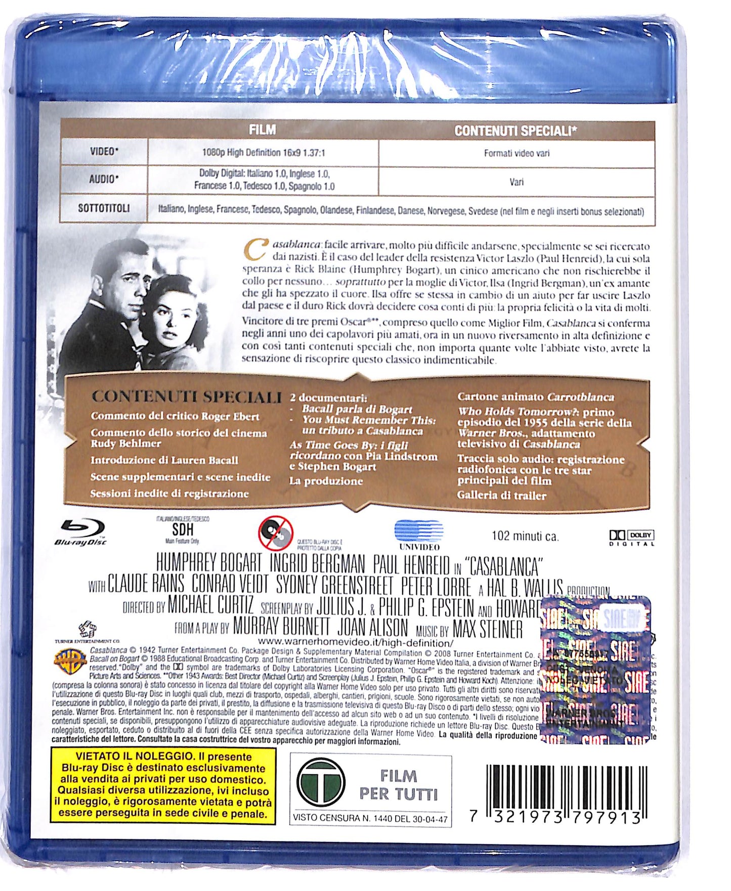 EBOND Casablanca BLURAY D804623