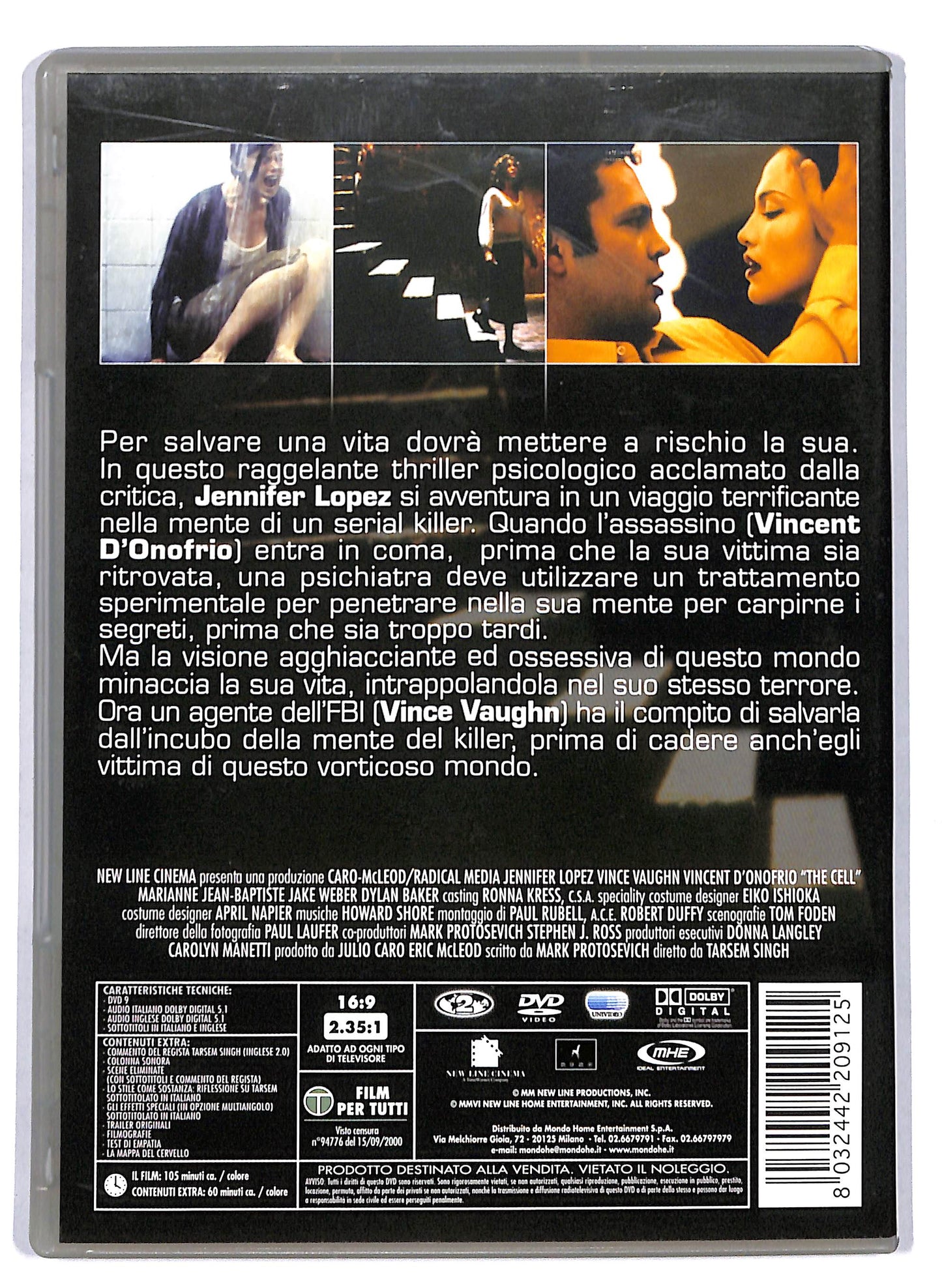 EBOND The Cell la Cellula DVD D804747
