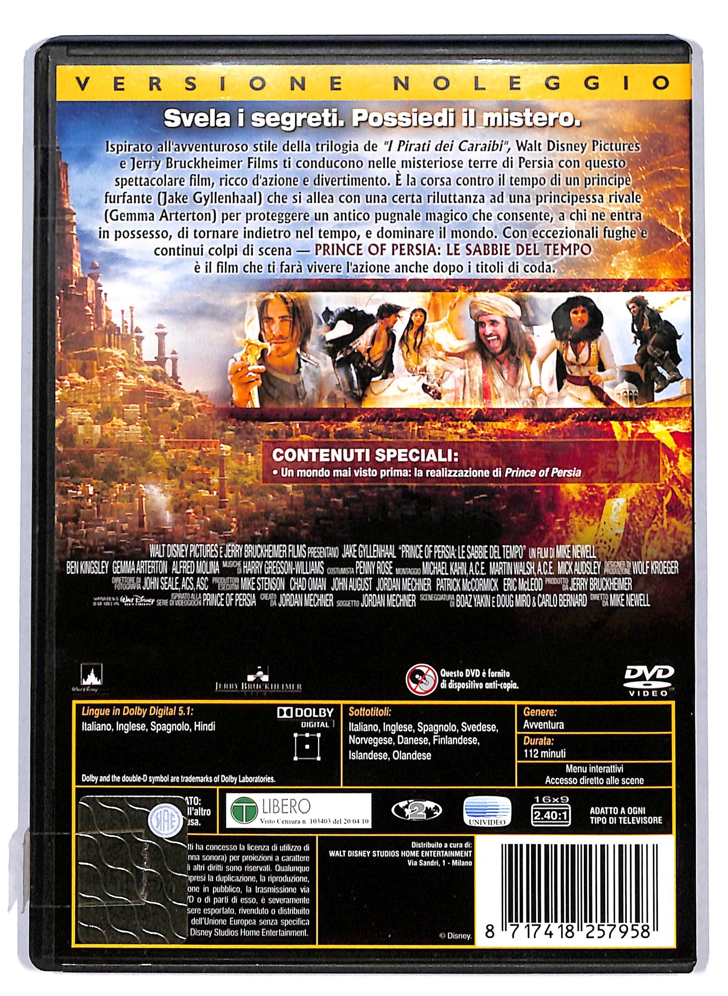 EBOND Prince of Persia - Le sabbie del tempo NOLEGGIO DVD D804749