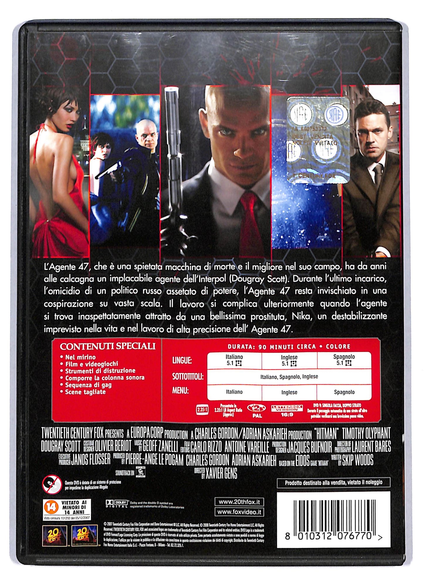 EBOND Hitman L'assassino DVD D804758