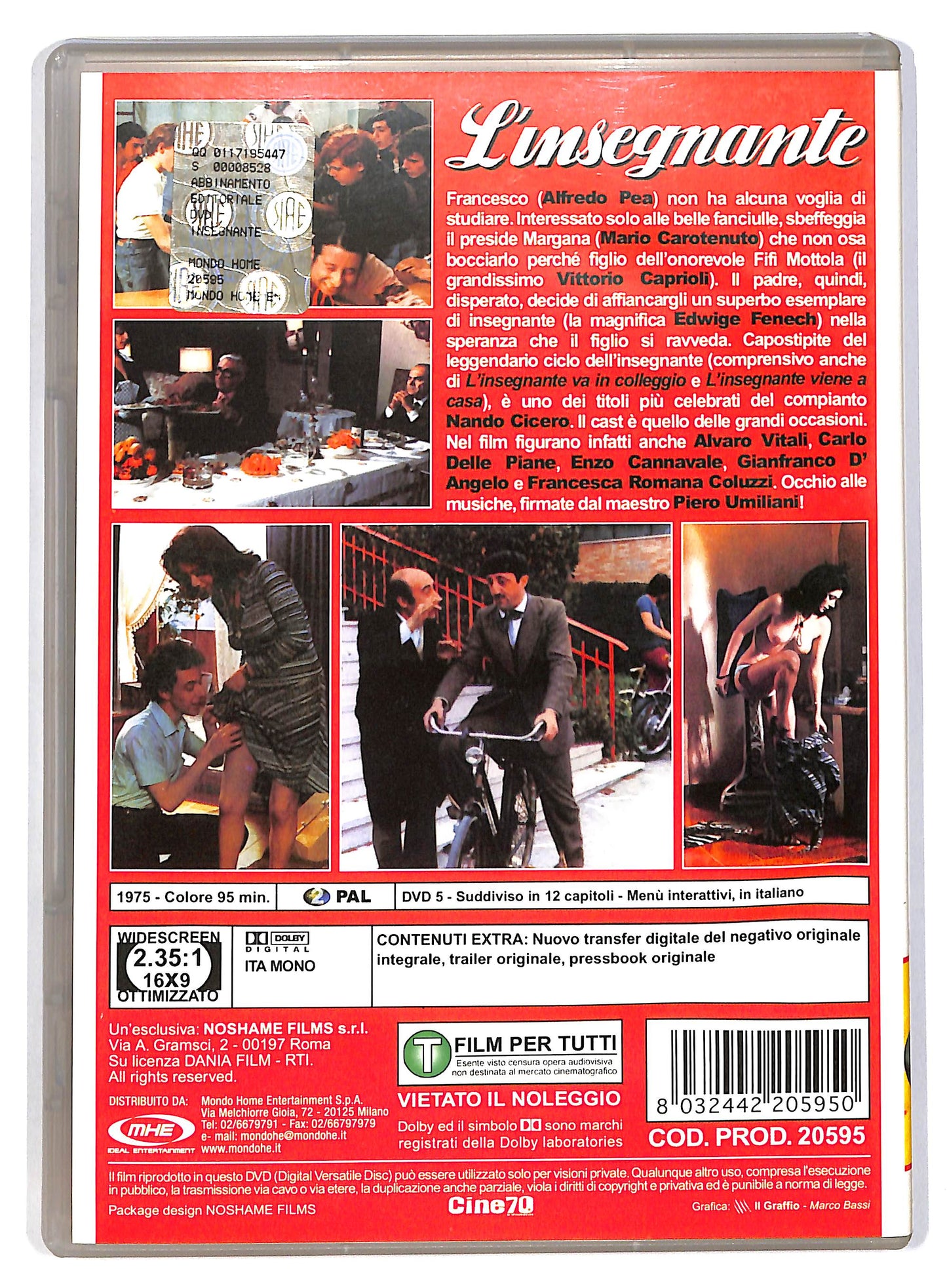 EBOND L'insegnante  DVD D804815