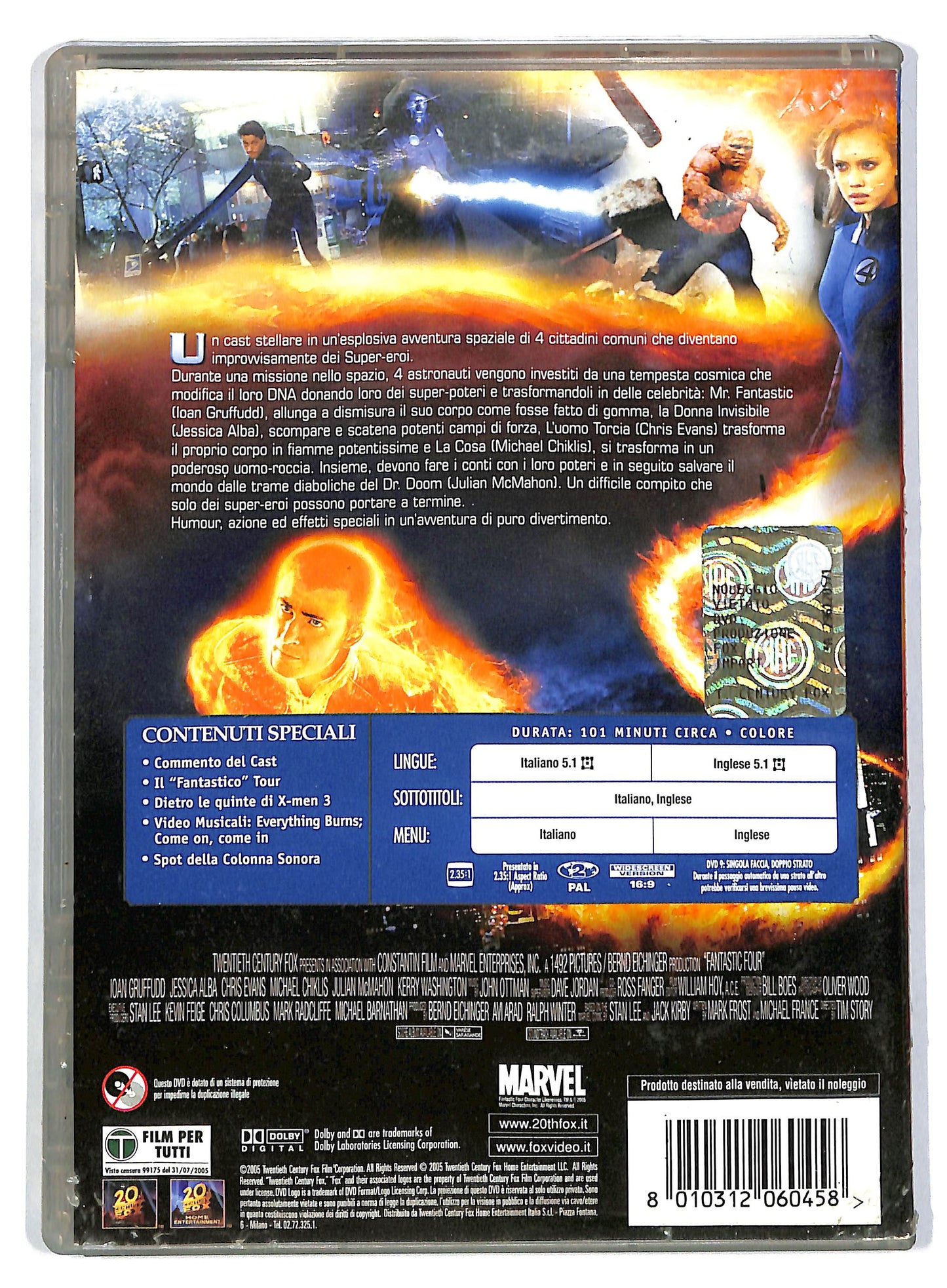 EBOND I Fantastici 4 DVD D804961