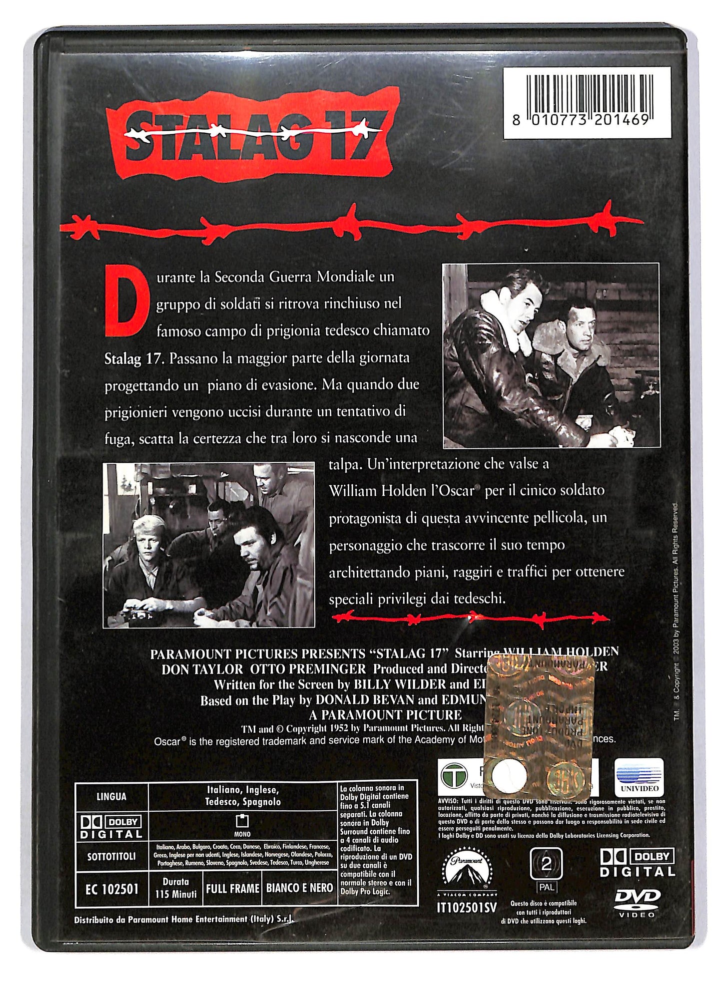 EBOND stalag 17 DVD D805043