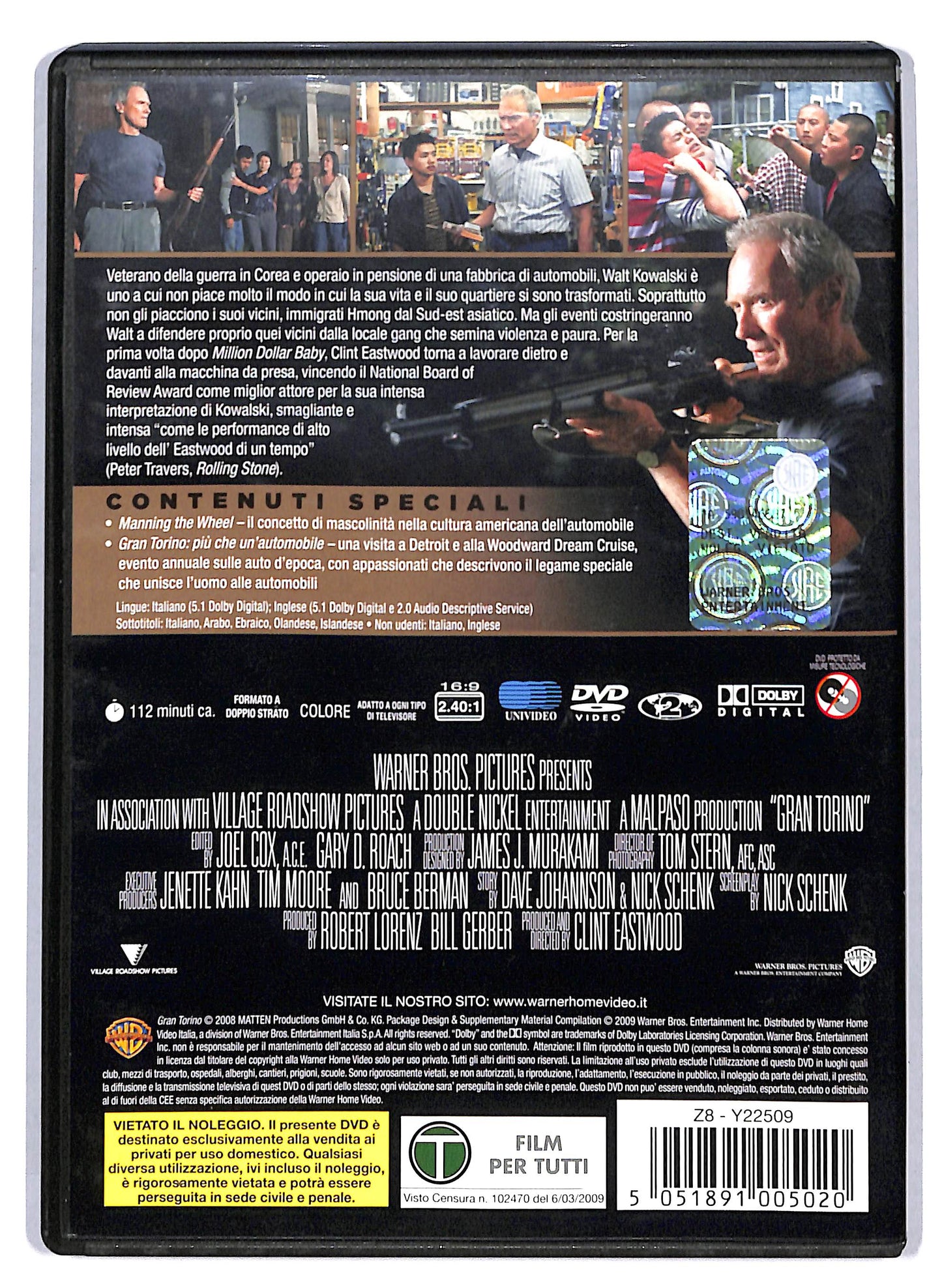 EBOND Gran Torino DVD D805106
