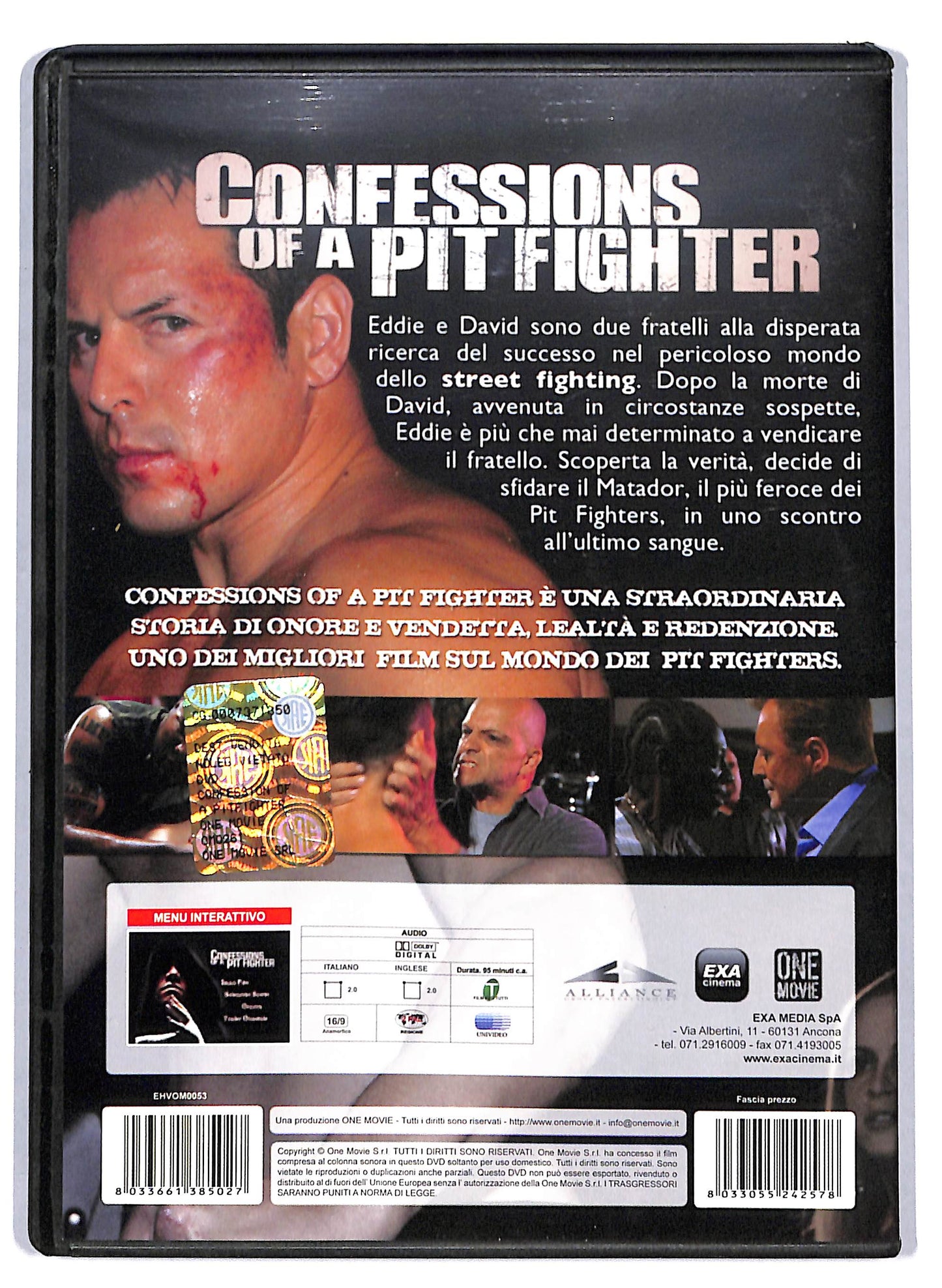 EBOND Confessions of a Pit Fighter EDITORIALE DVD D805115