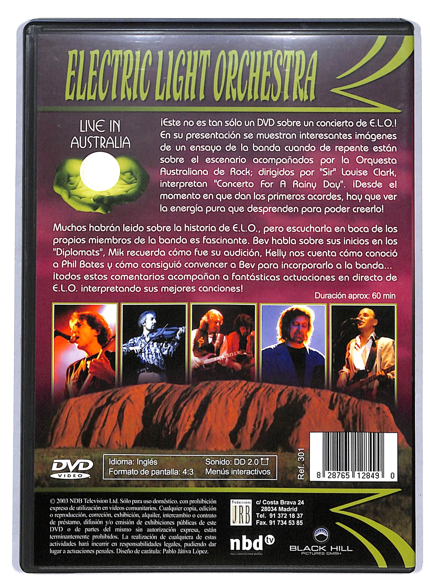 EBOND Electric light orchestra part 2 - NO ITA ED. SPAGNA DVD D805227