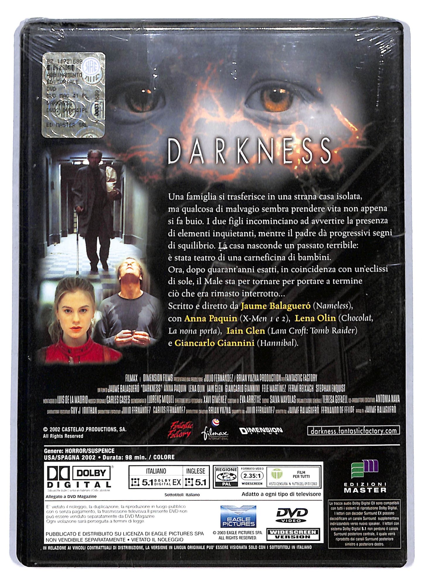 EBOND Darkness EDITORIALE DVD D805260
